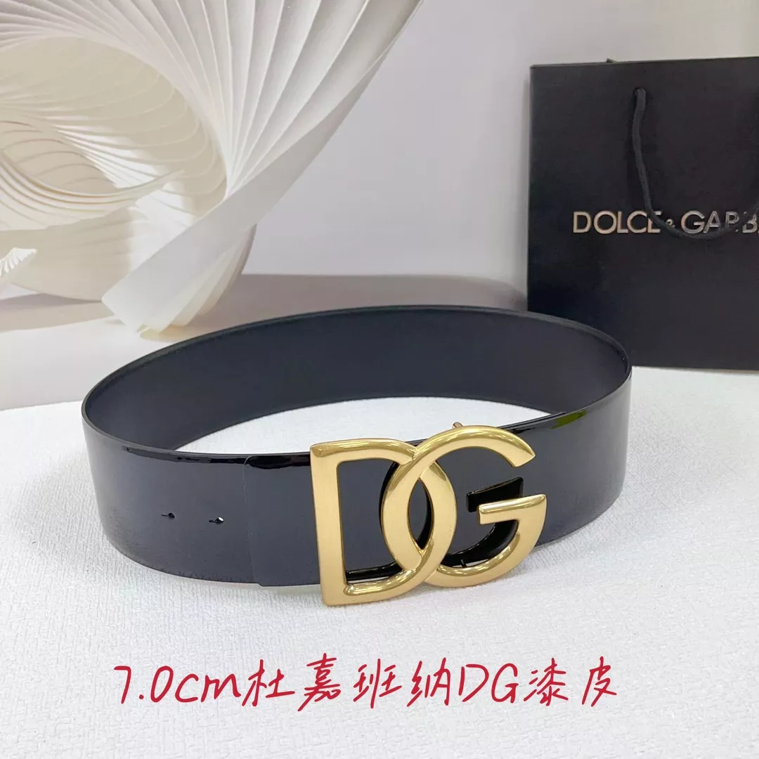 GoodFit 3523 Dolce & Gabbana D&G AAA Quality Belts In 7.0cm For Unisex