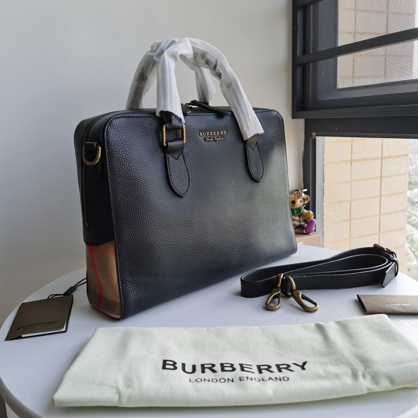 GoodFit 3679 Burberry AAA Man Handbags
