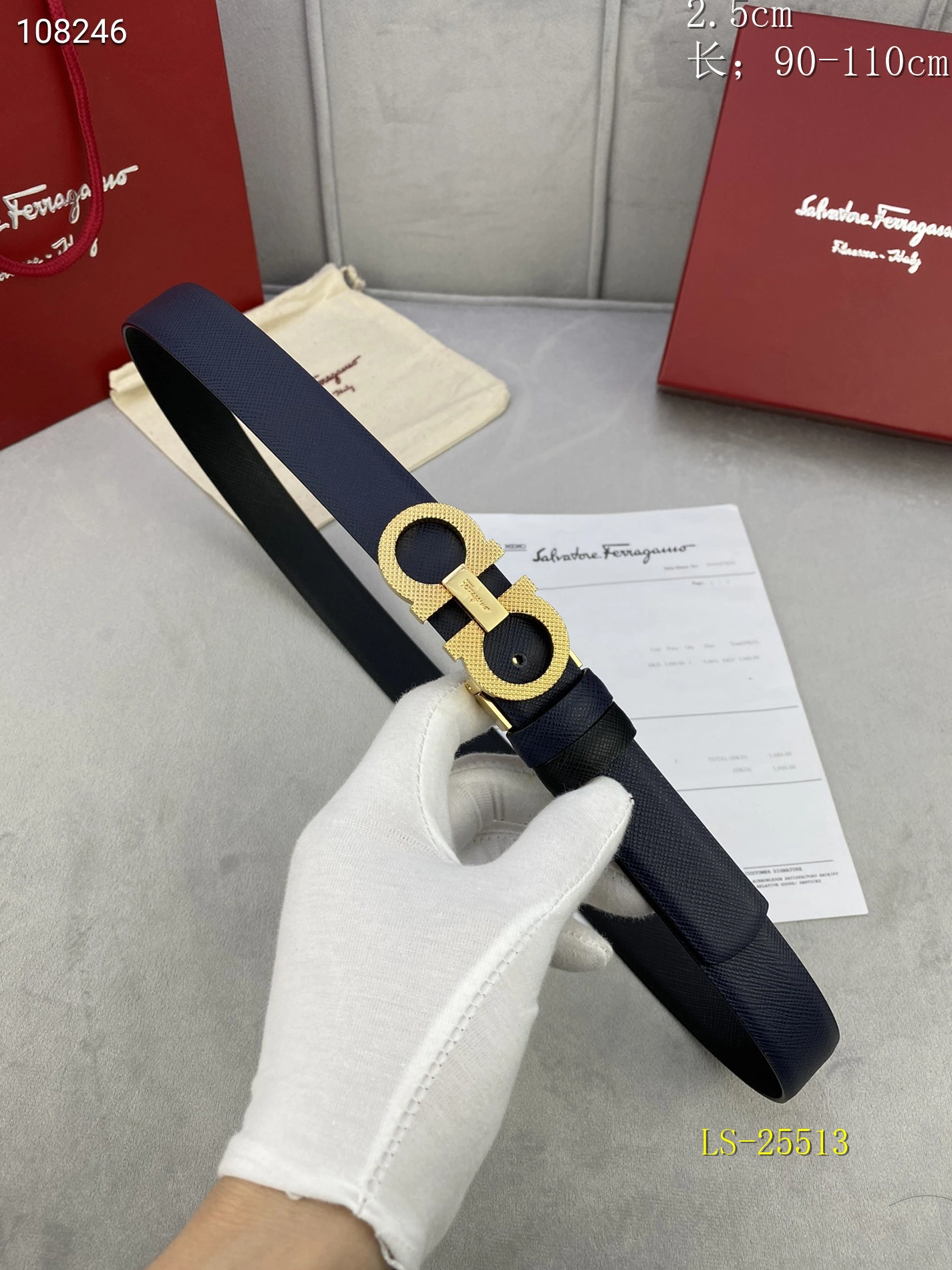 GoodFit 3742 Salvatore Ferragamo AAA  Belts