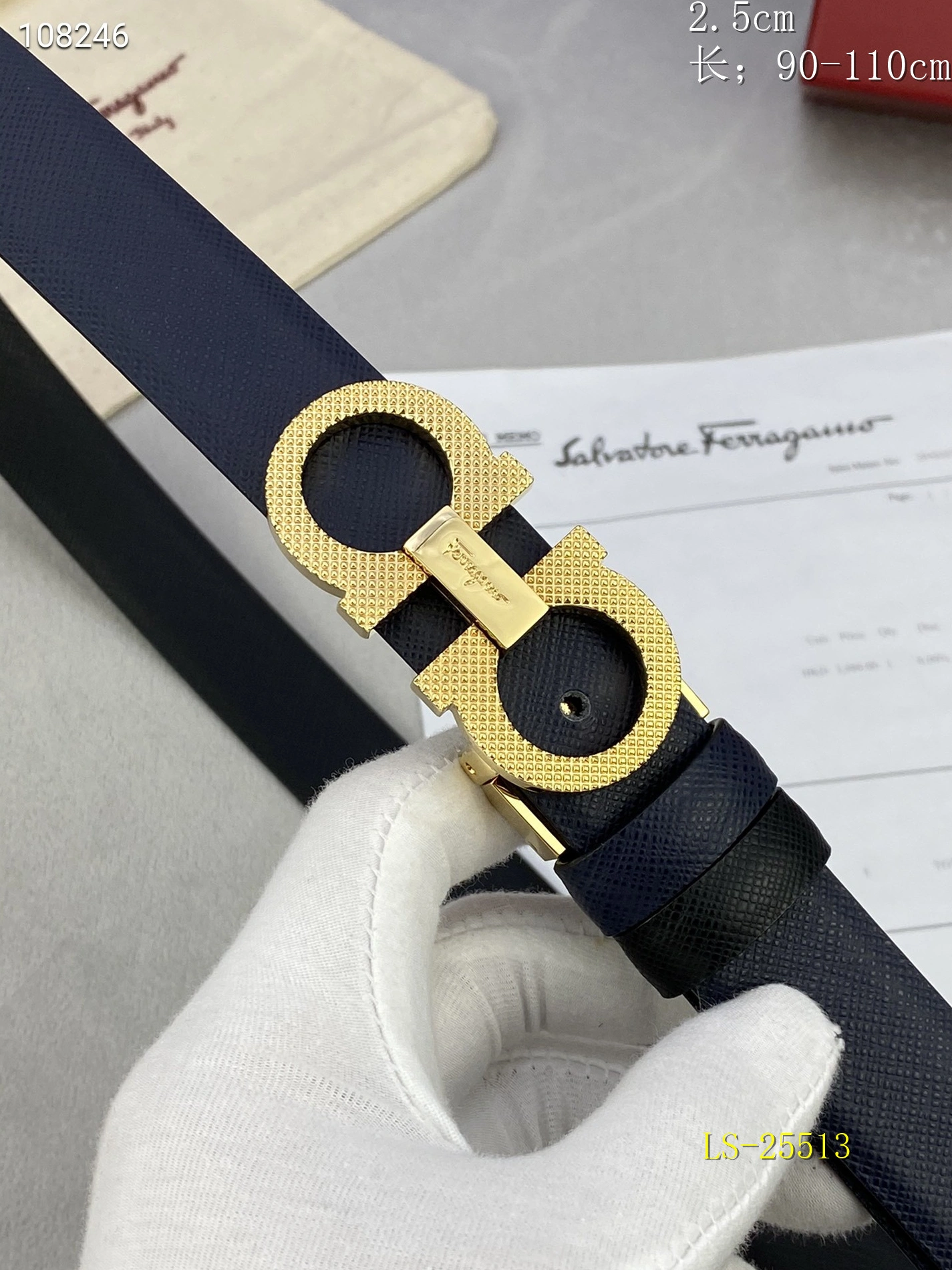 GoodFit 3742 Salvatore Ferragamo AAA  Belts