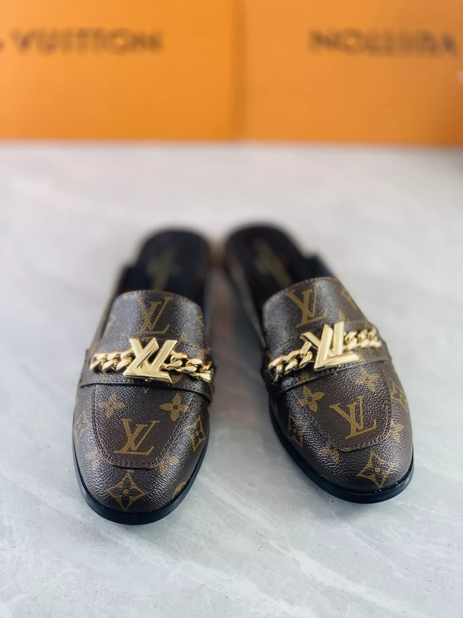GoodFit 4337 Louis Vuitton Slippers For Women