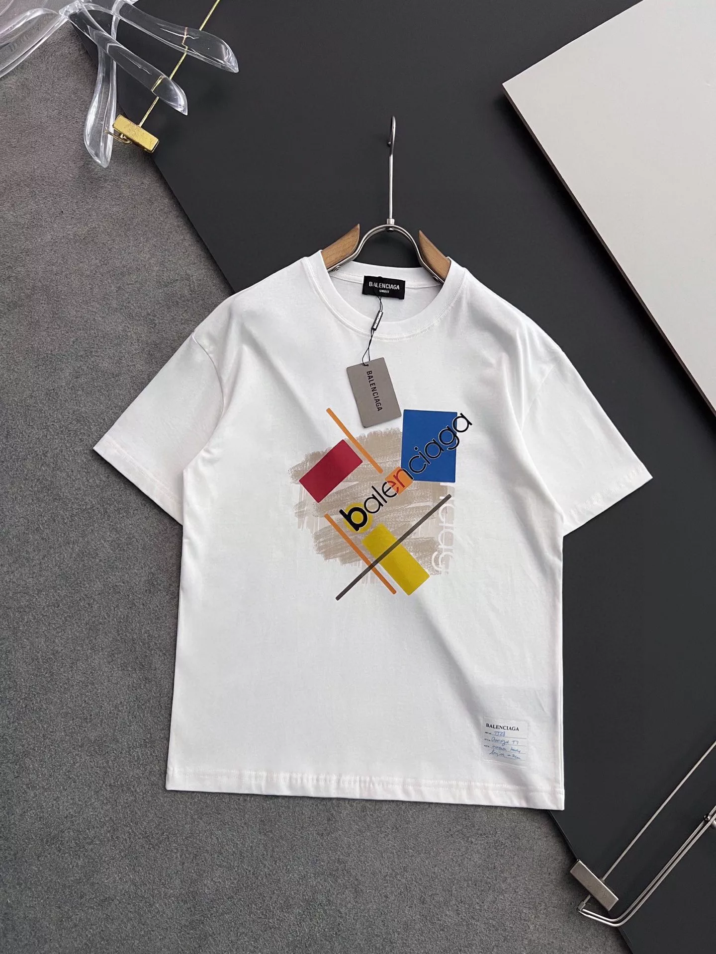 GoodFit 4355 Balenciaga T-Shirts Short Sleeved For Men