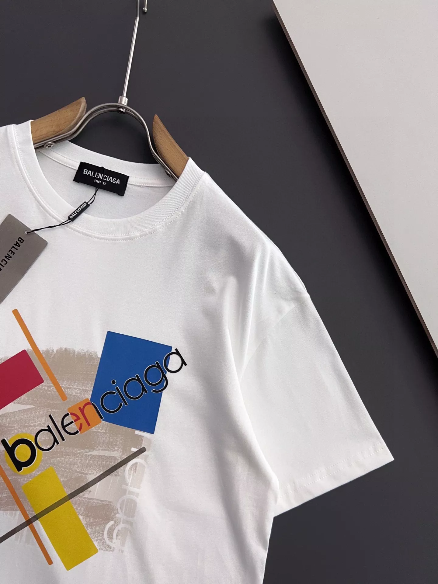 GoodFit 4355 Balenciaga T-Shirts Short Sleeved For Men