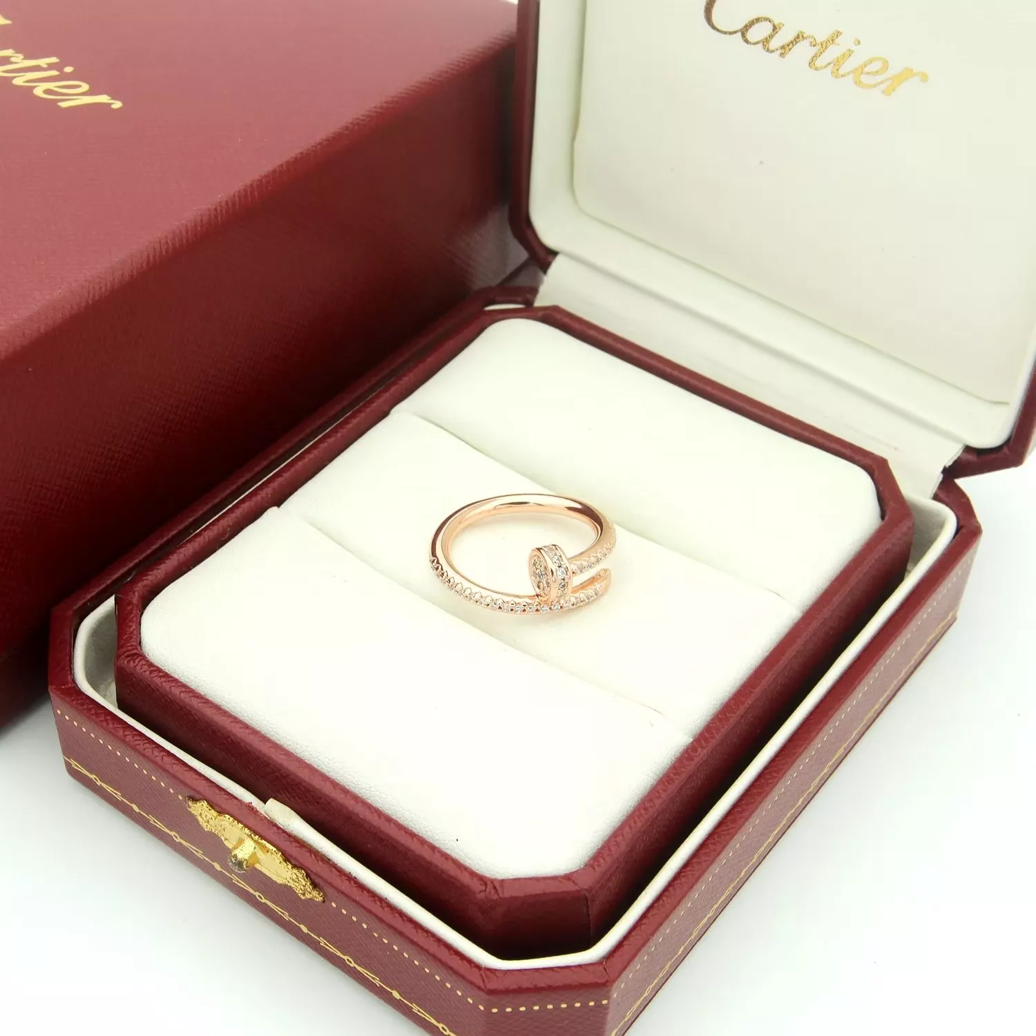 GoodFit 4763 Cartier Rings In Rose Gold