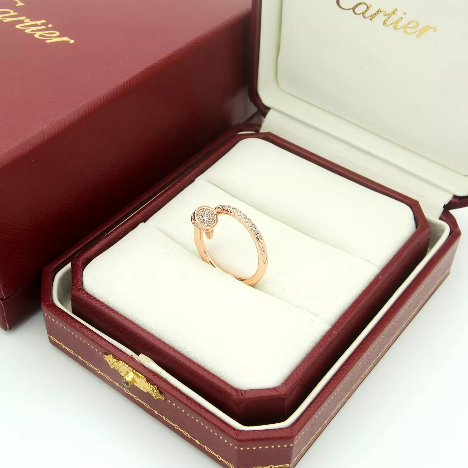 GoodFit 4763 Cartier Rings In Rose Gold
