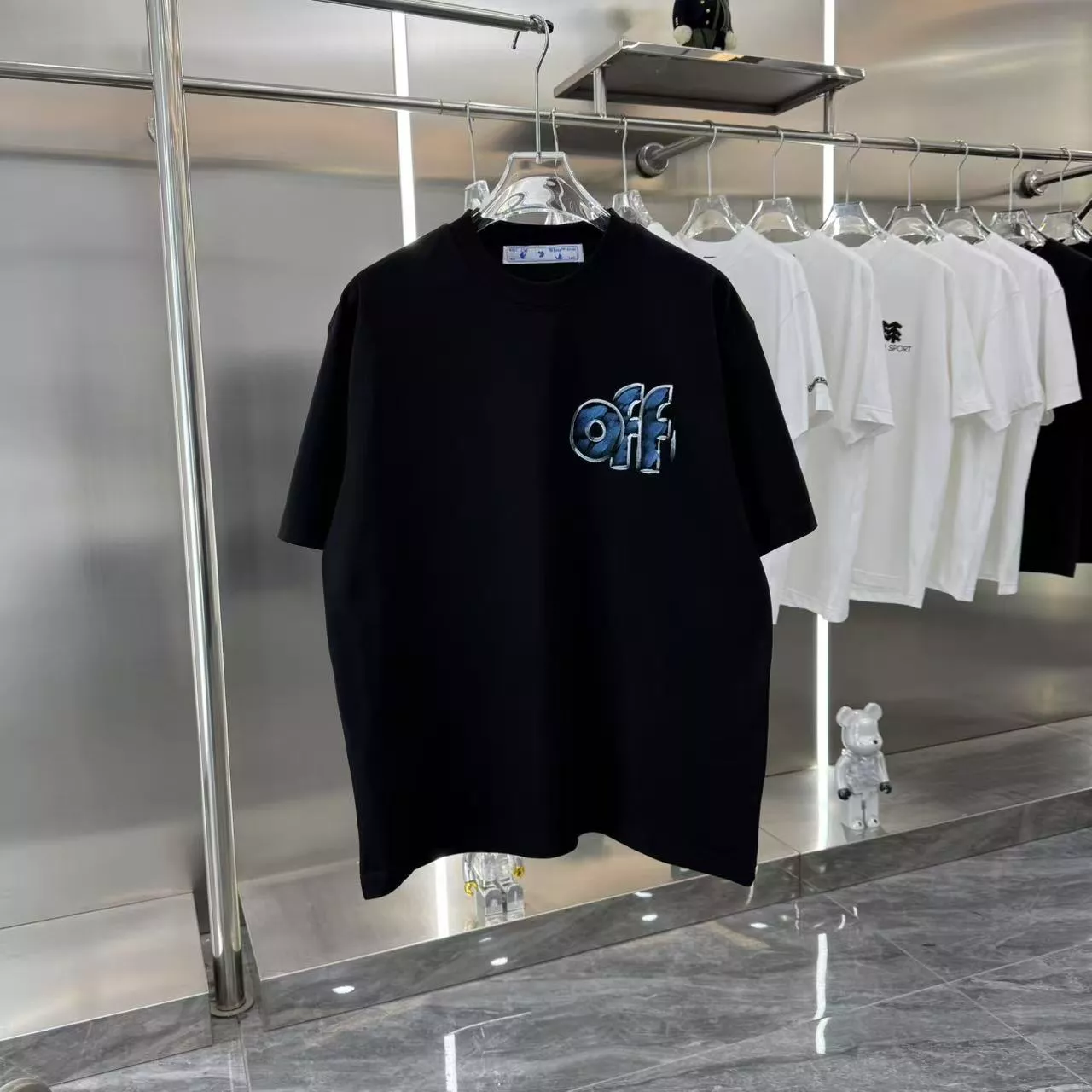 GoodFit 4934 Off-White T-Shirts Short Sleeved For Unisex
