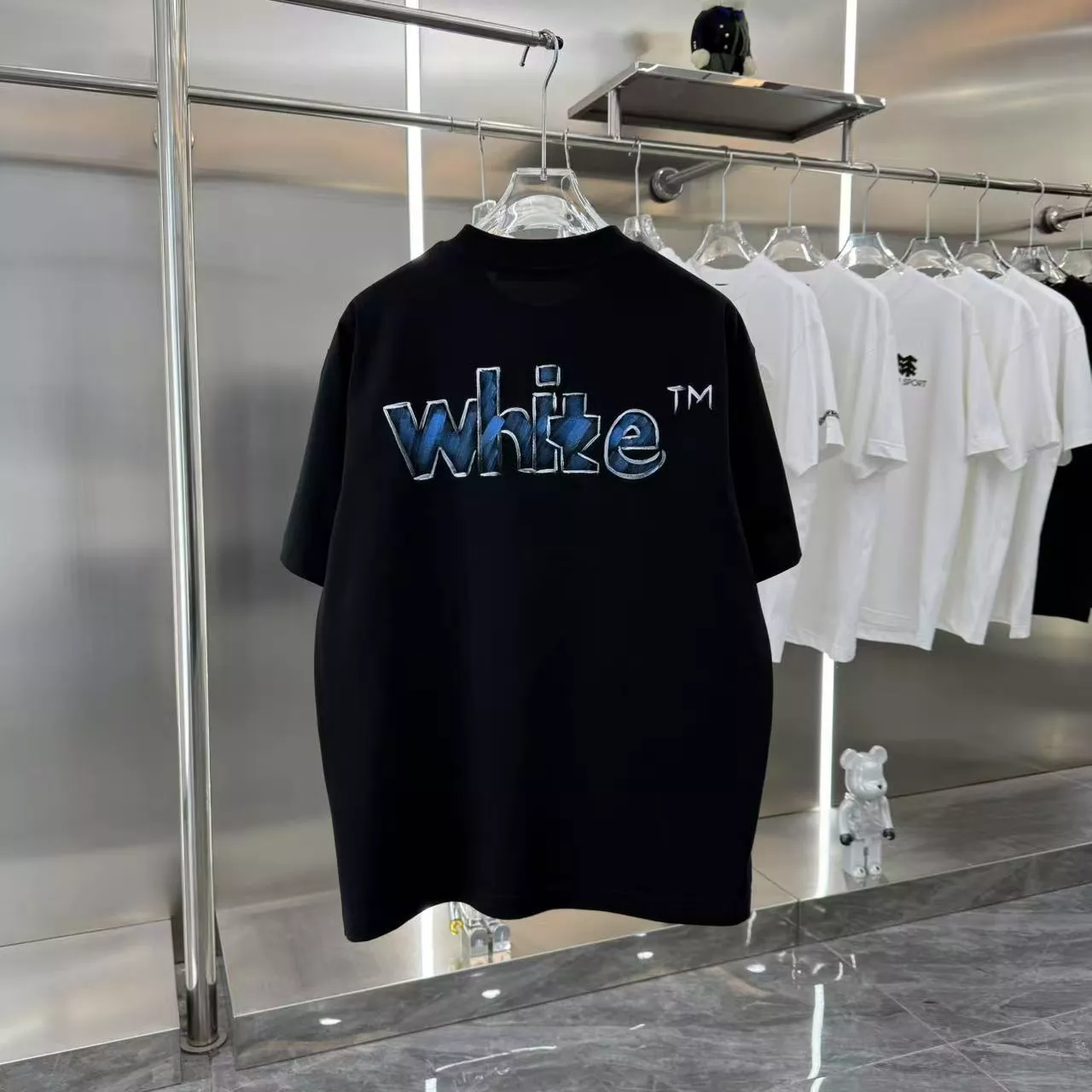 GoodFit 4934 Off-White T-Shirts Short Sleeved For Unisex
