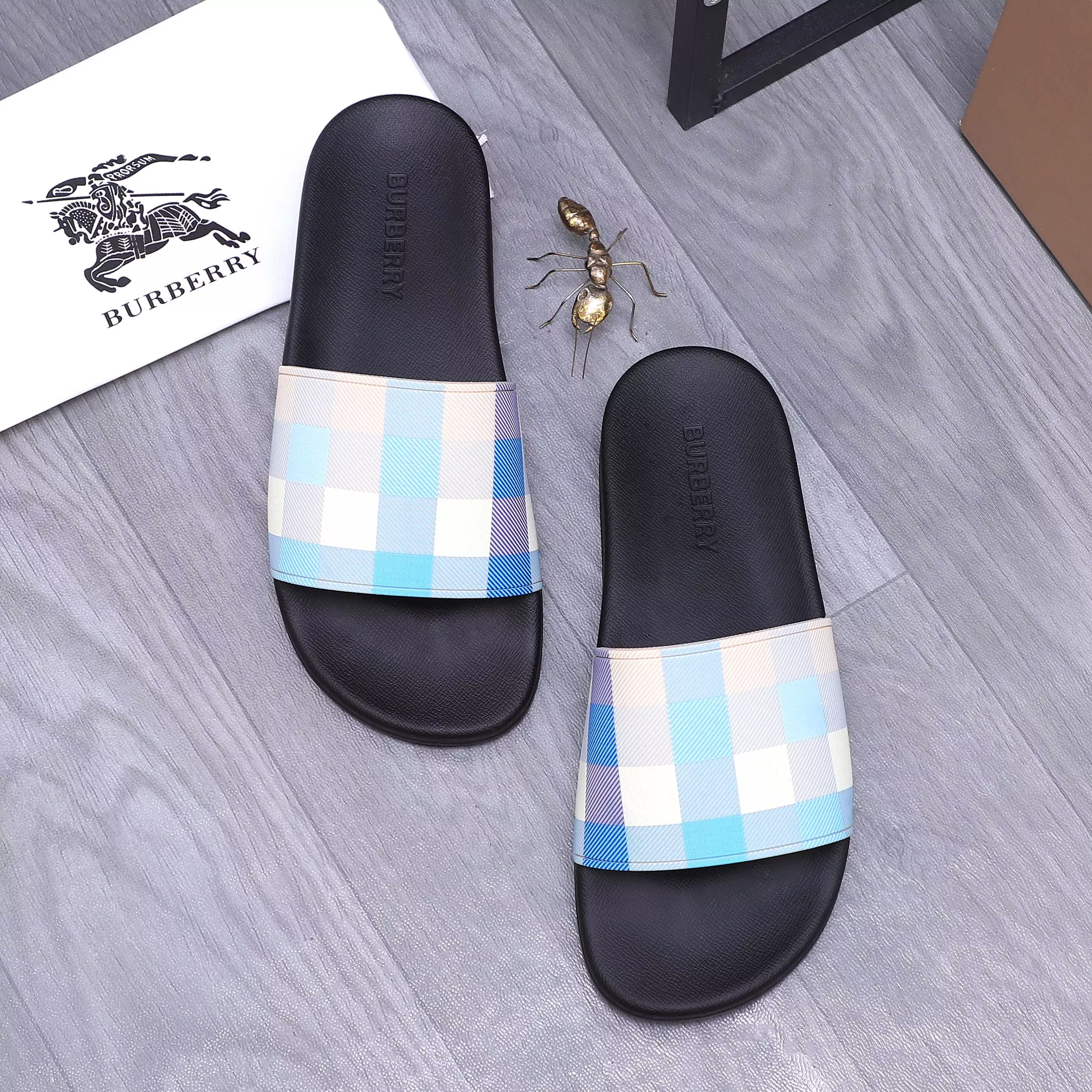 GoodFit 4951 Burberry Slippers For Men