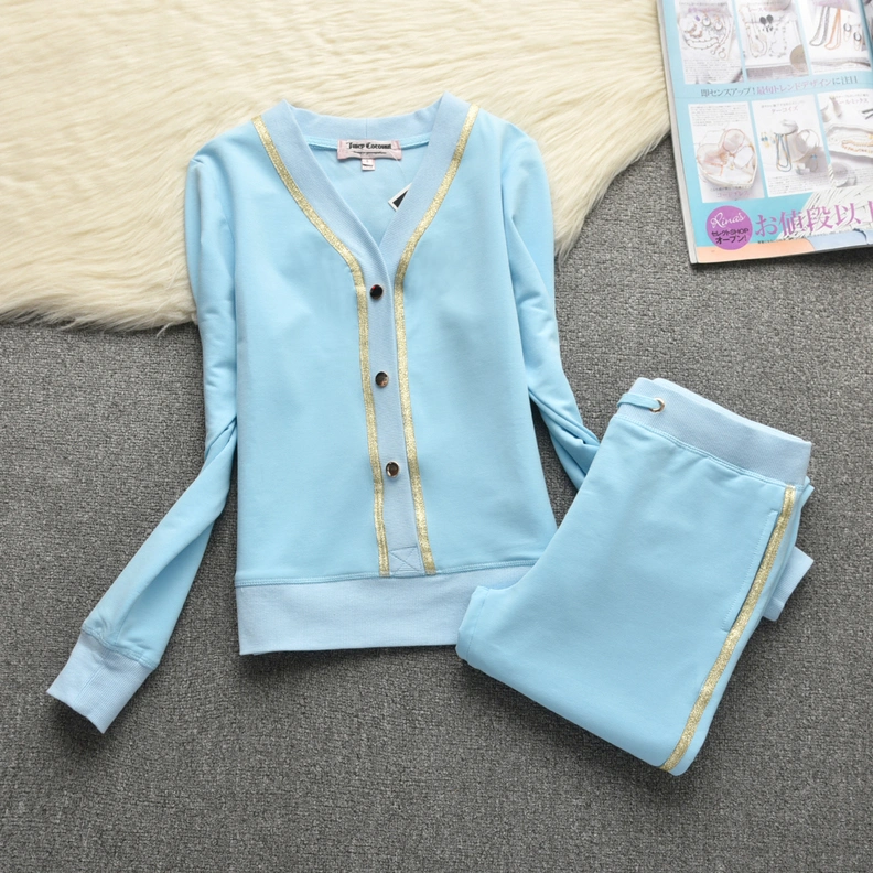 GoodFit 5068 Juicy Couture Tracksuits Long Sleeved For Women
