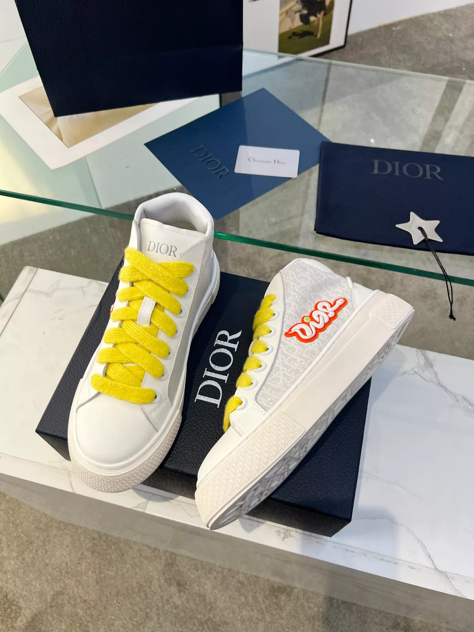 GoodFit 5329 Christian Dior High Top Shoes For Men