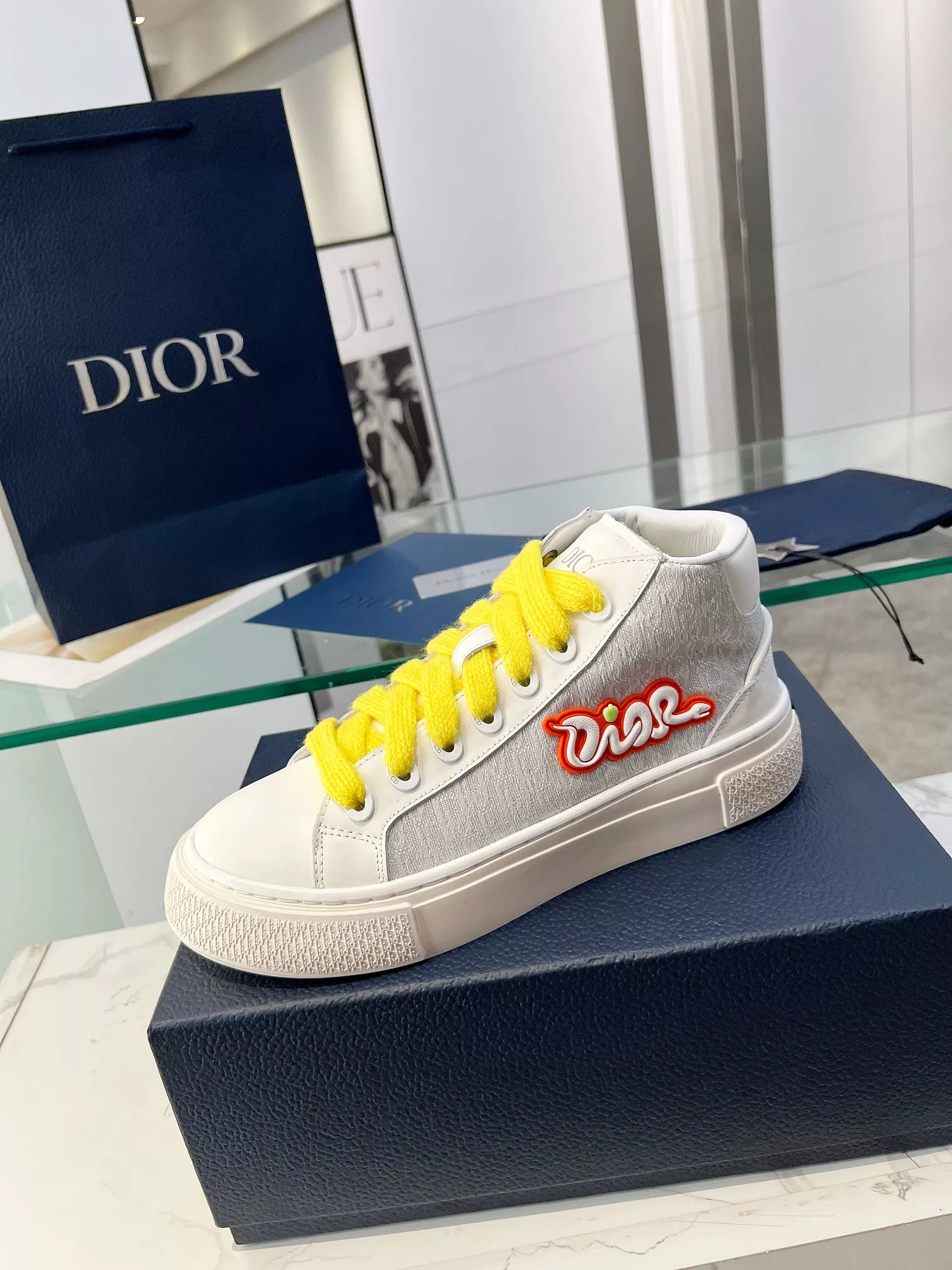 GoodFit 5329 Christian Dior High Top Shoes For Men