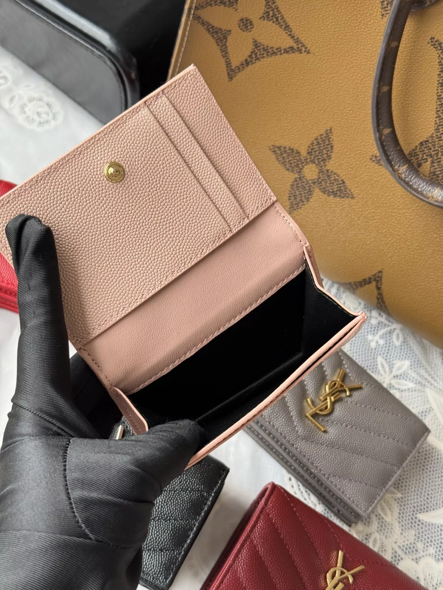 GoodFit 5340 Yves Saint Laurent AAA Quality Wallets For Women
