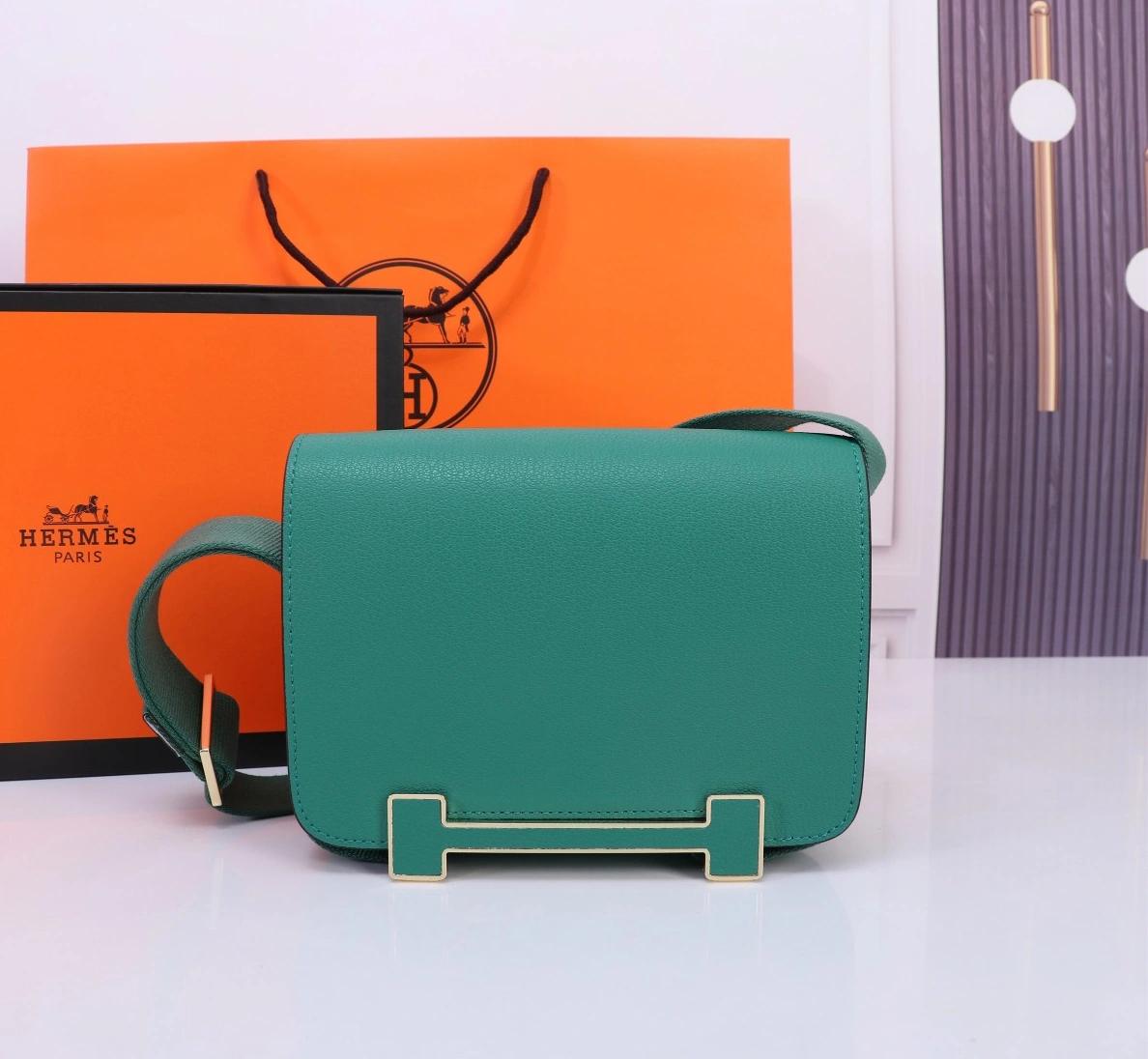 GoodFit 5744 Hermes AAA Quality Messenger Bags For Women