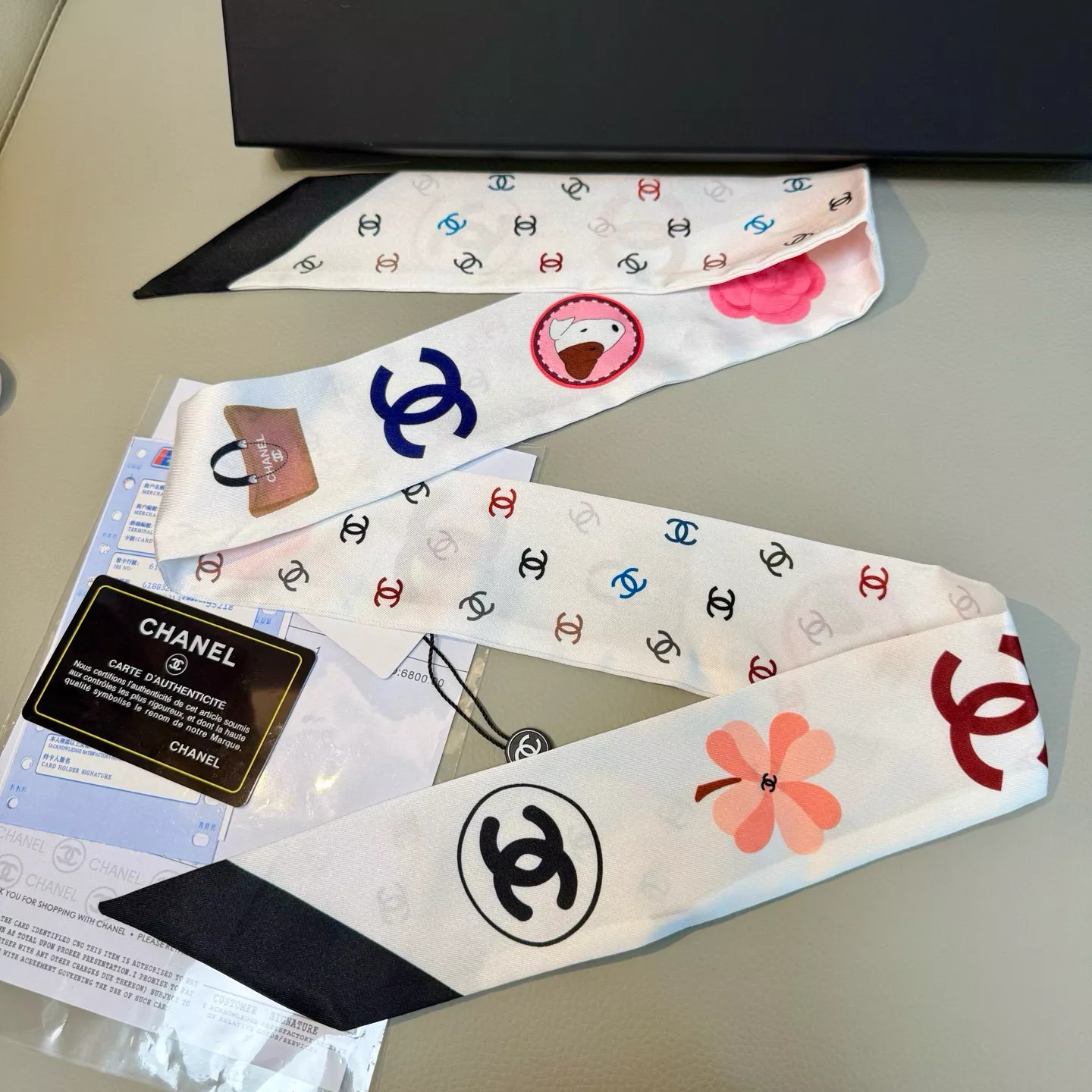 GoodFit 5753 Chanel Silk Scarf