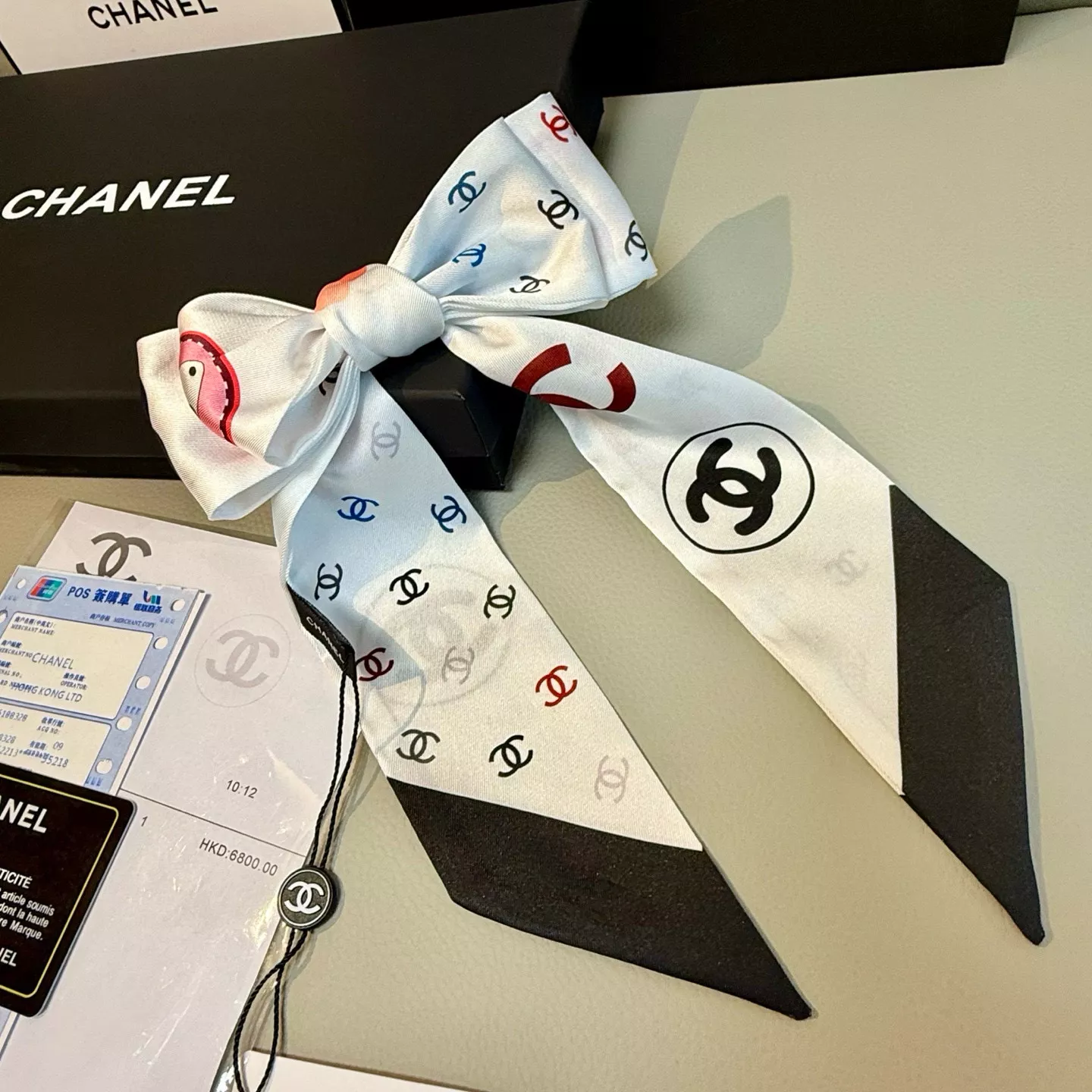 GoodFit 5753 Chanel Silk Scarf