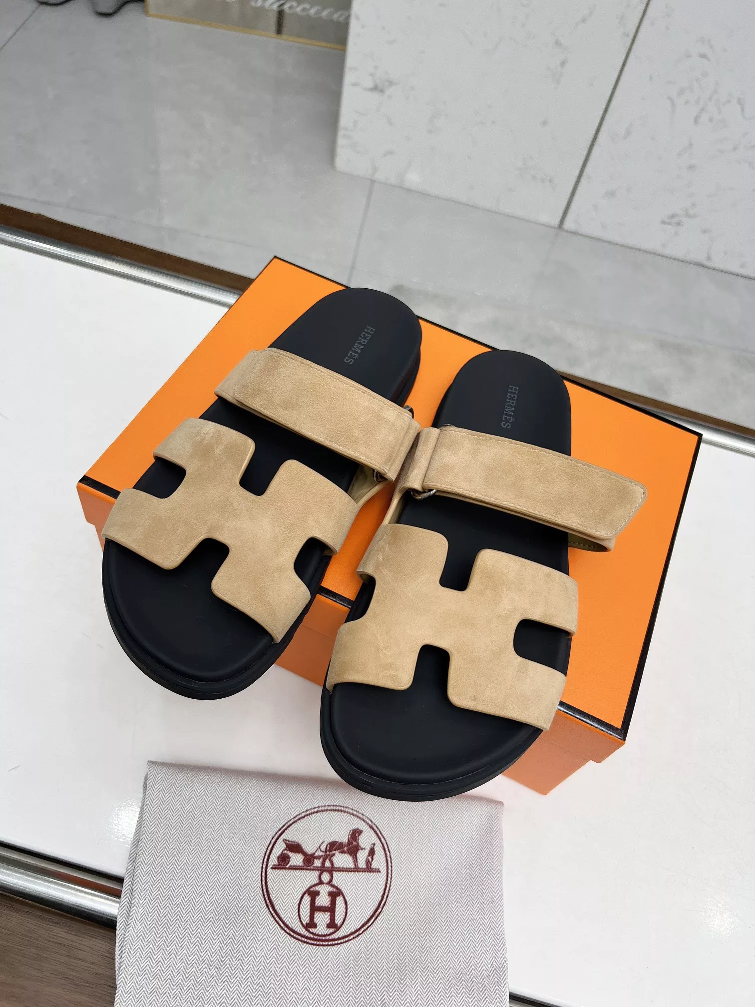 GoodFit 6126 Hermes Slippers For Men