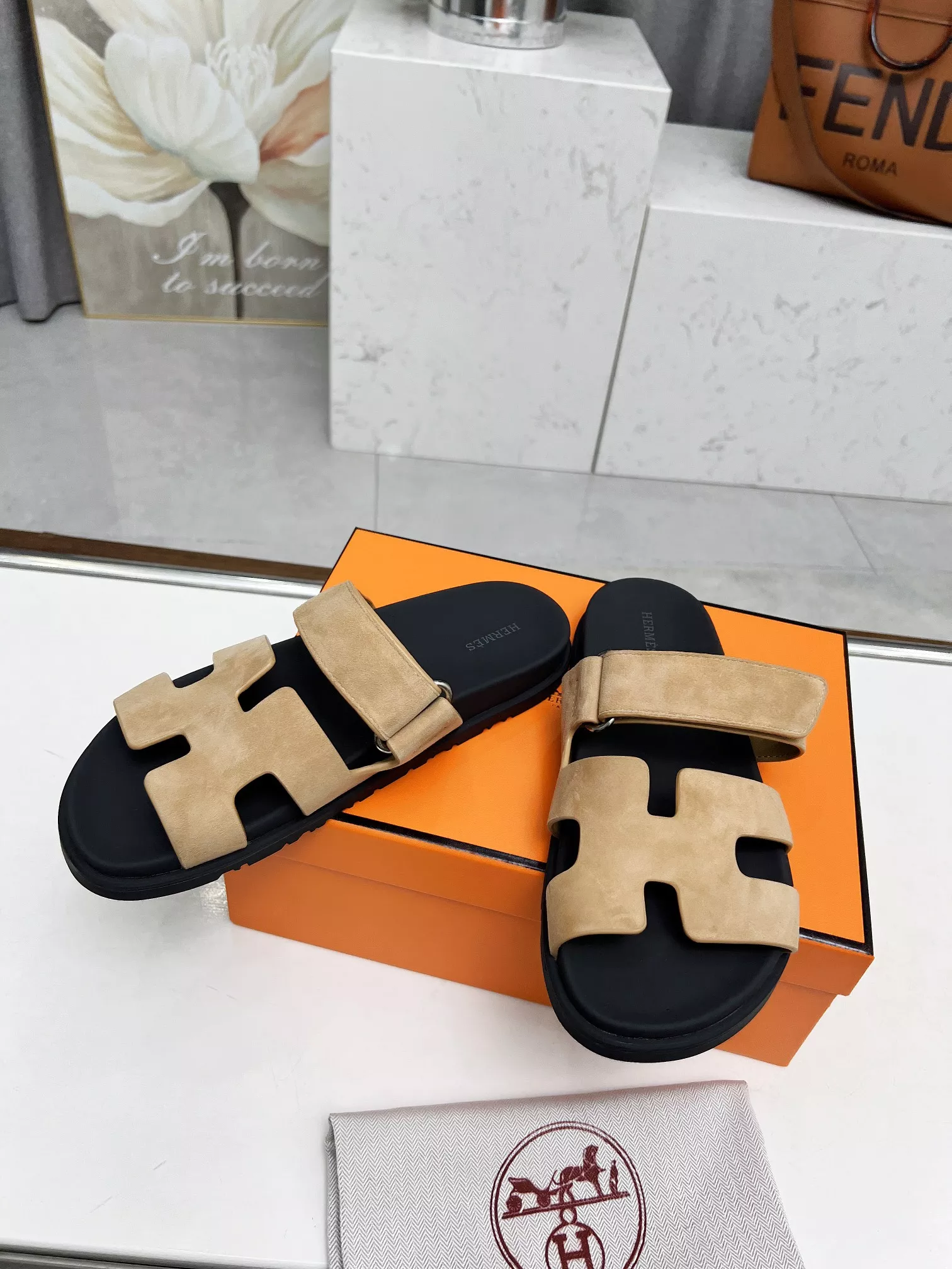 GoodFit 6126 Hermes Slippers For Men
