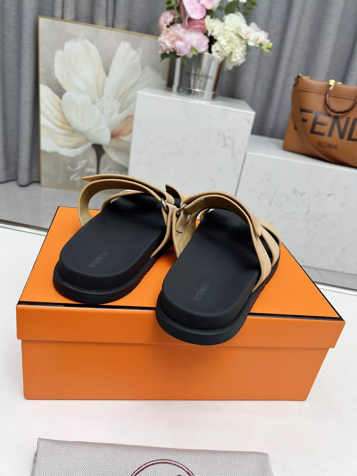 GoodFit 6126 Hermes Slippers For Men