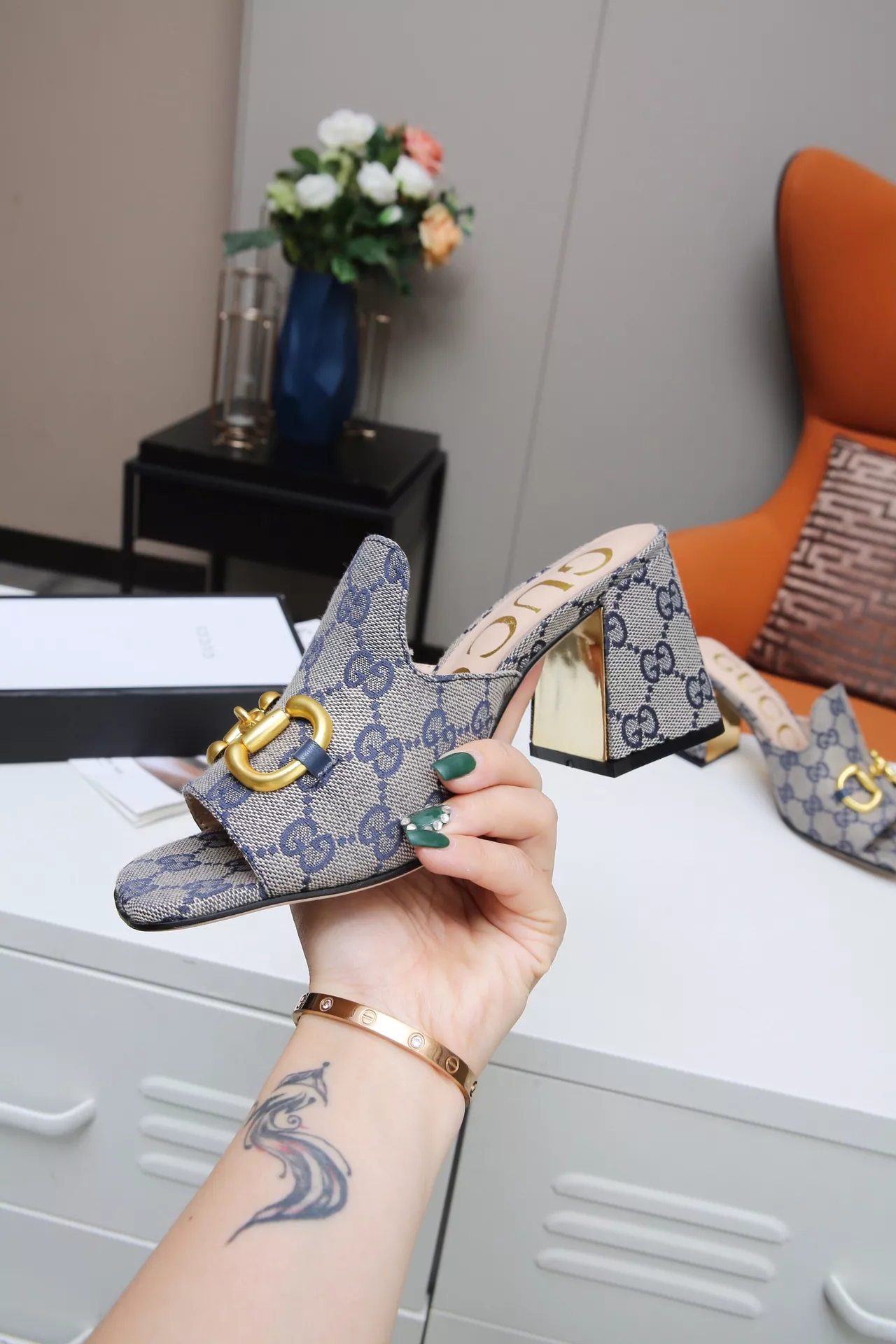 GoodFit 6598 Gucci Slippers For Women