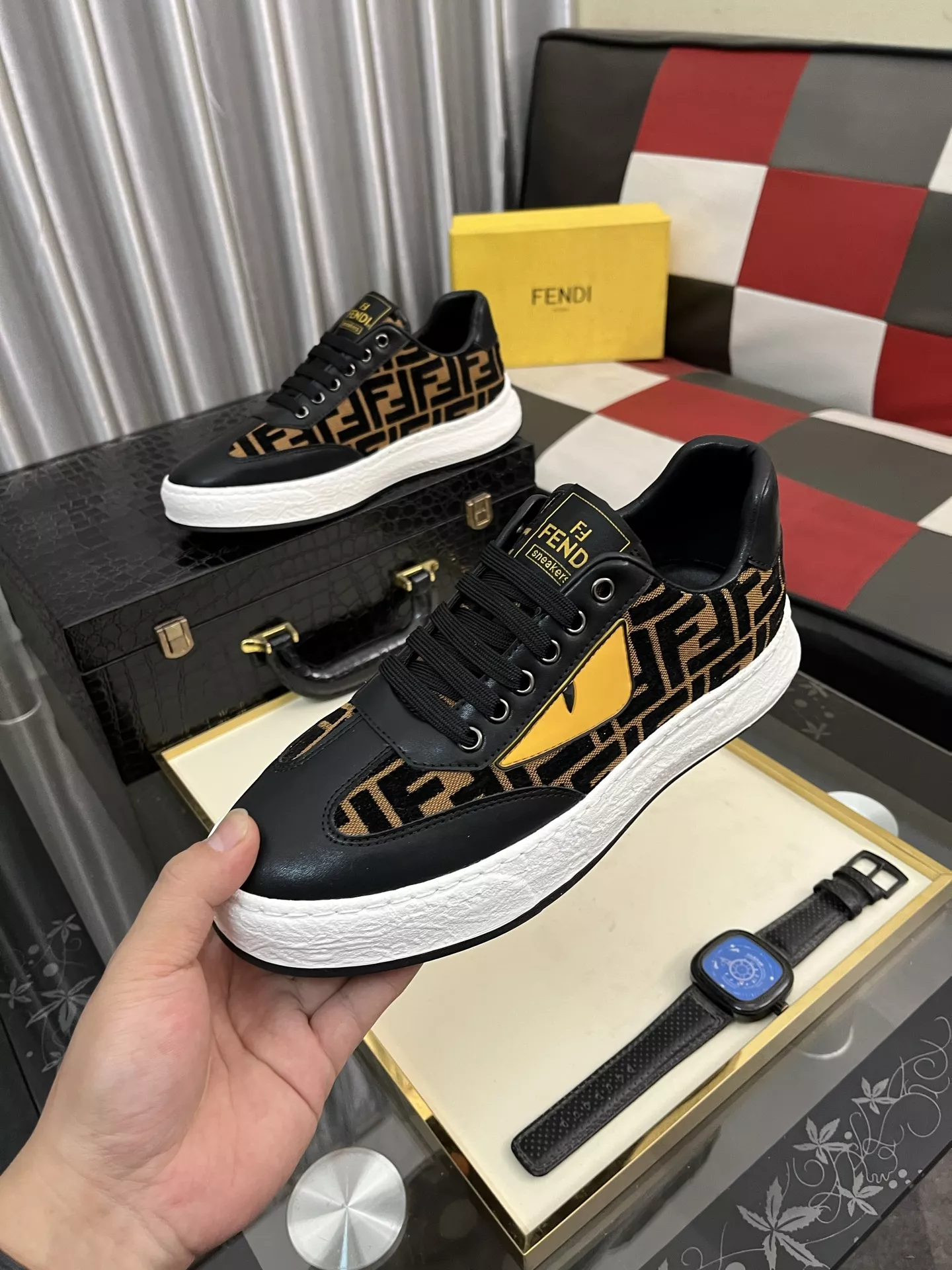 GoodFit 6649 Fendi Casual Shoes For Men