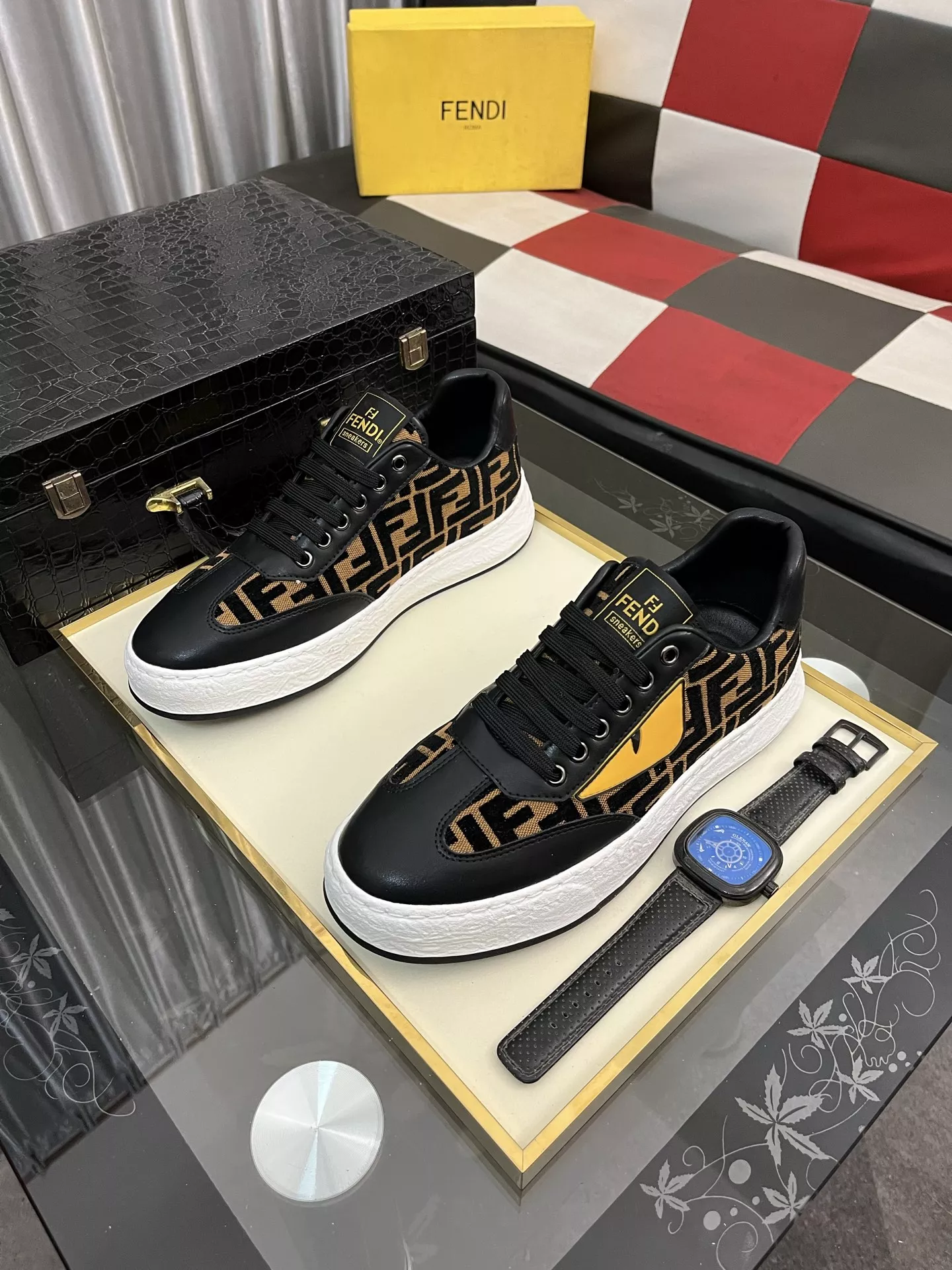 GoodFit 6649 Fendi Casual Shoes For Men