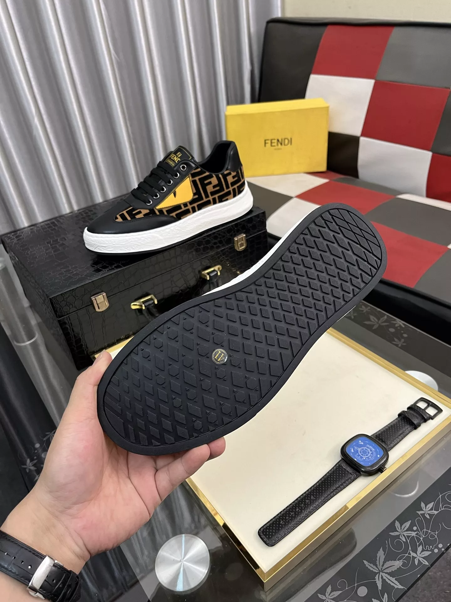 GoodFit 6649 Fendi Casual Shoes For Men