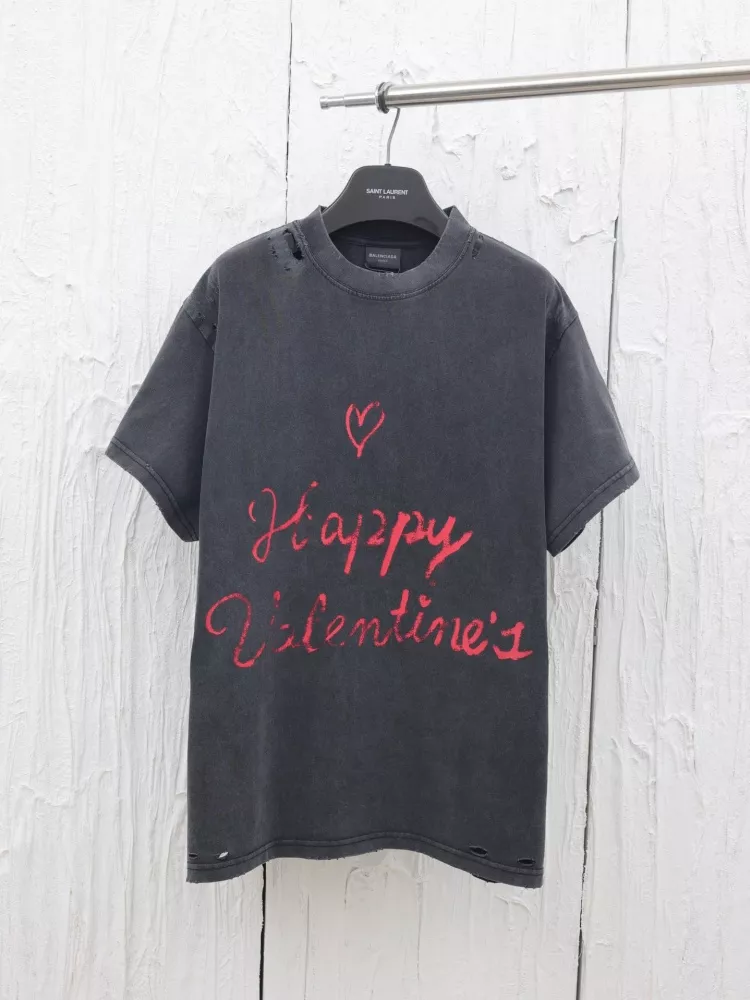 GoodFit 6906 Balenciaga T-Shirts Short Sleeved For Unisex