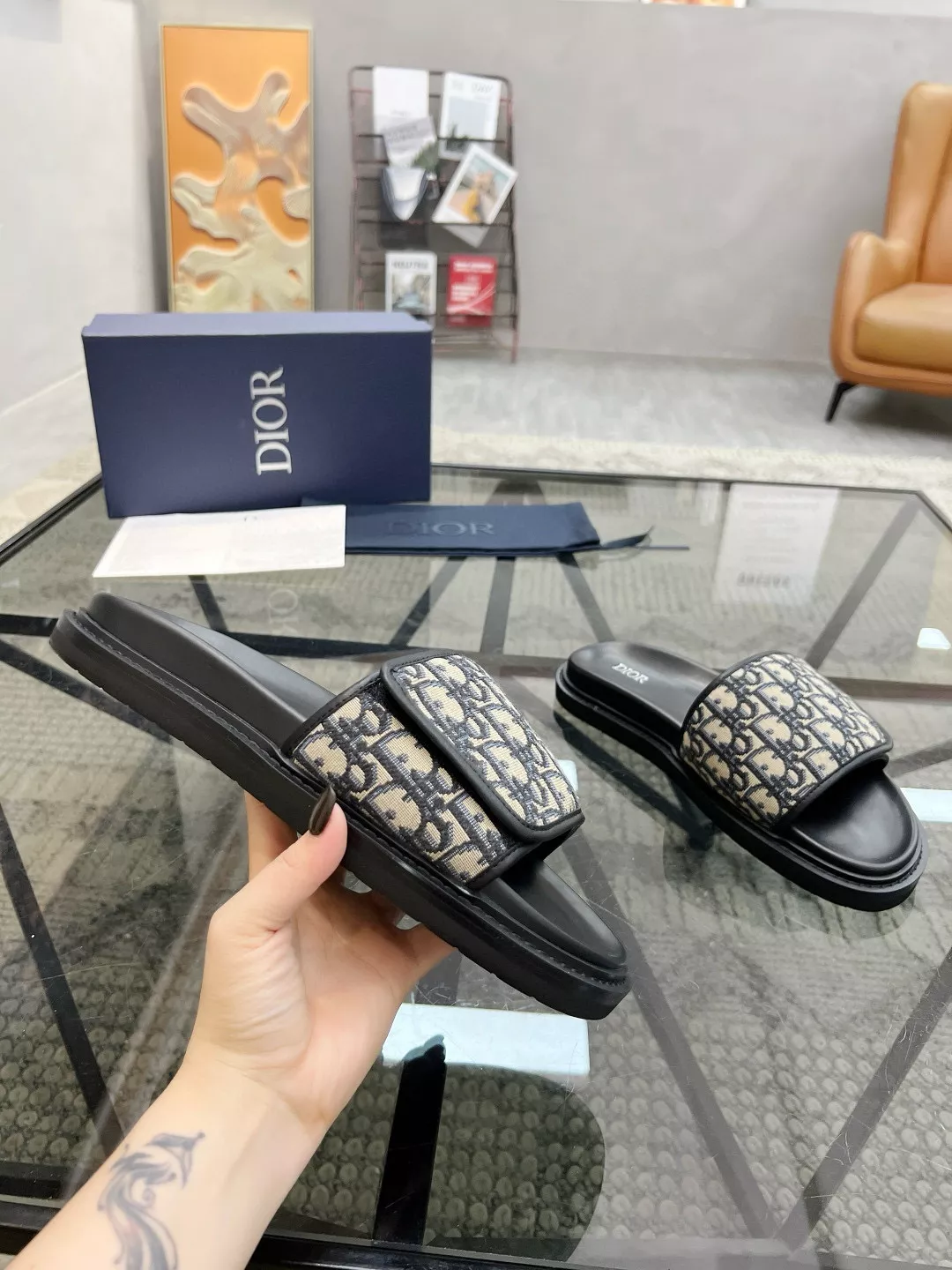 GoodFit 694 Christian Dior Slippers For Men