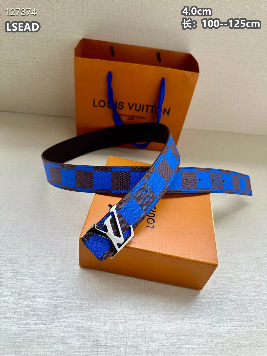 GoodFit 7094 Louis Vuitton AAA Quality Belts For Men