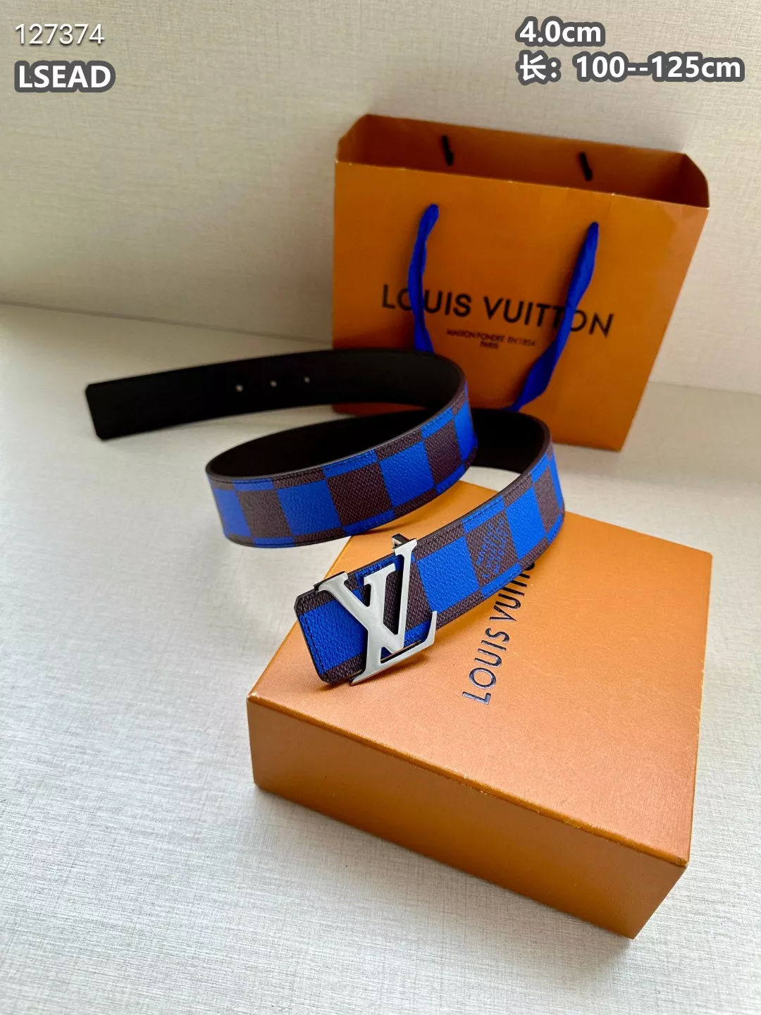 GoodFit 7094 Louis Vuitton AAA Quality Belts For Men