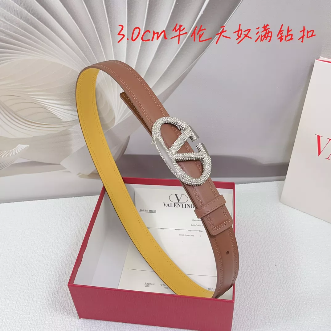 GoodFit 7137 Valentino AAA Quality Belts In 3.0cm For Women
