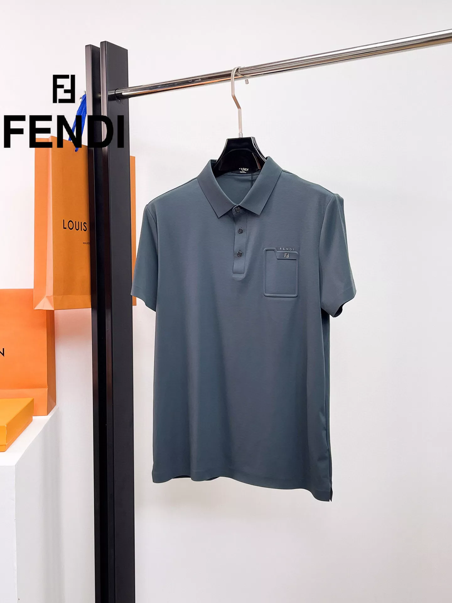 GoodFit 7682 Fendi T-Shirts Short Sleeved For Men