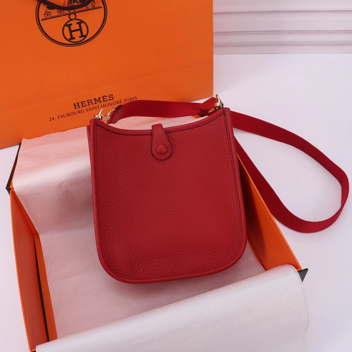GoodFit 7832 Hermes AAA Quality Messenger Bags For Women
