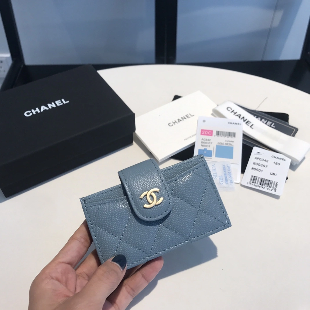 GoodFit 8022 Chanel AAA Quality Card Case For Women