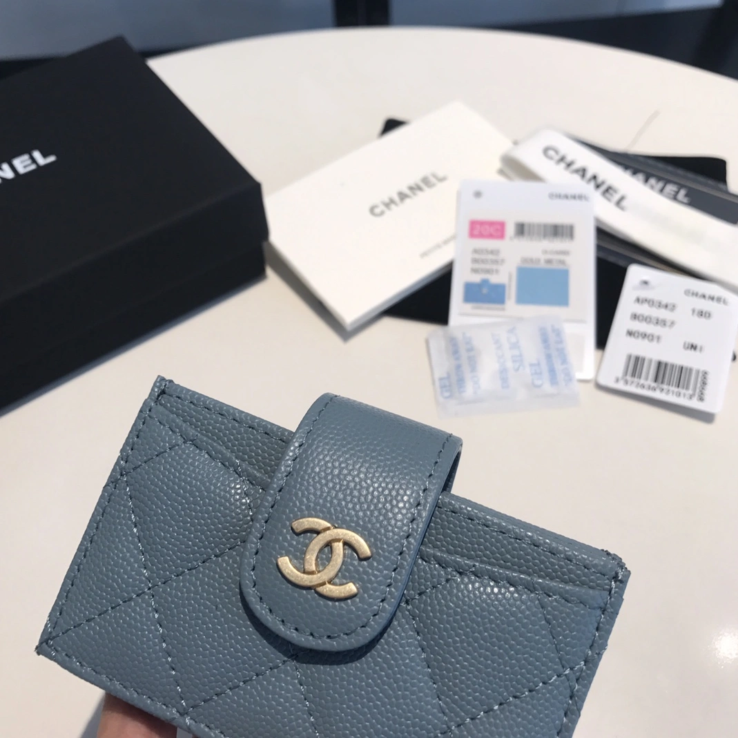 GoodFit 8022 Chanel AAA Quality Card Case For Women