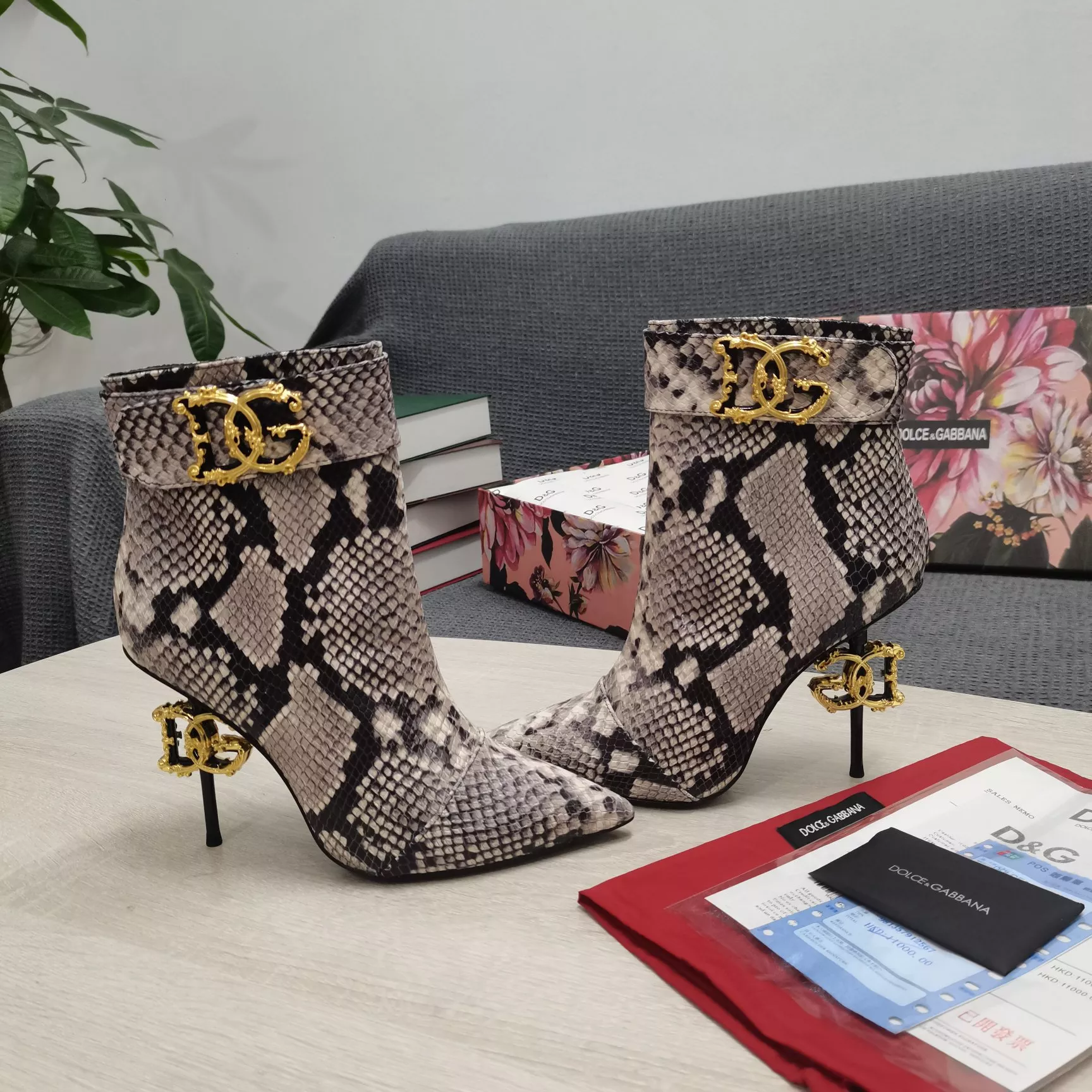 GoodFit 8215 Dolce & Gabbana D&G Boots For Women