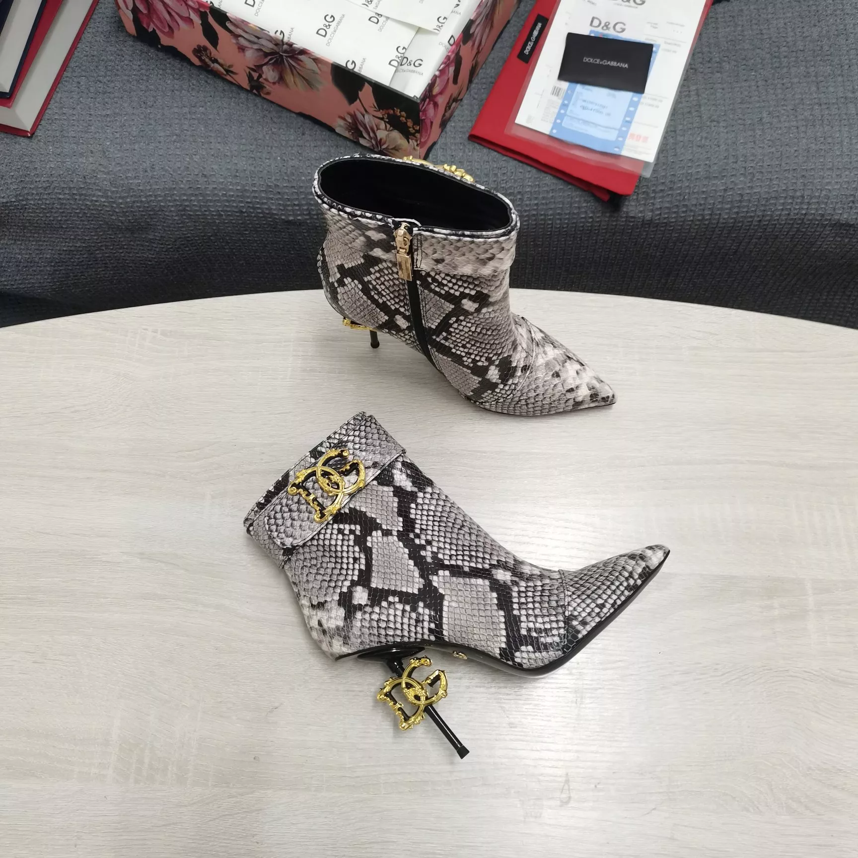 GoodFit 8215 Dolce & Gabbana D&G Boots For Women