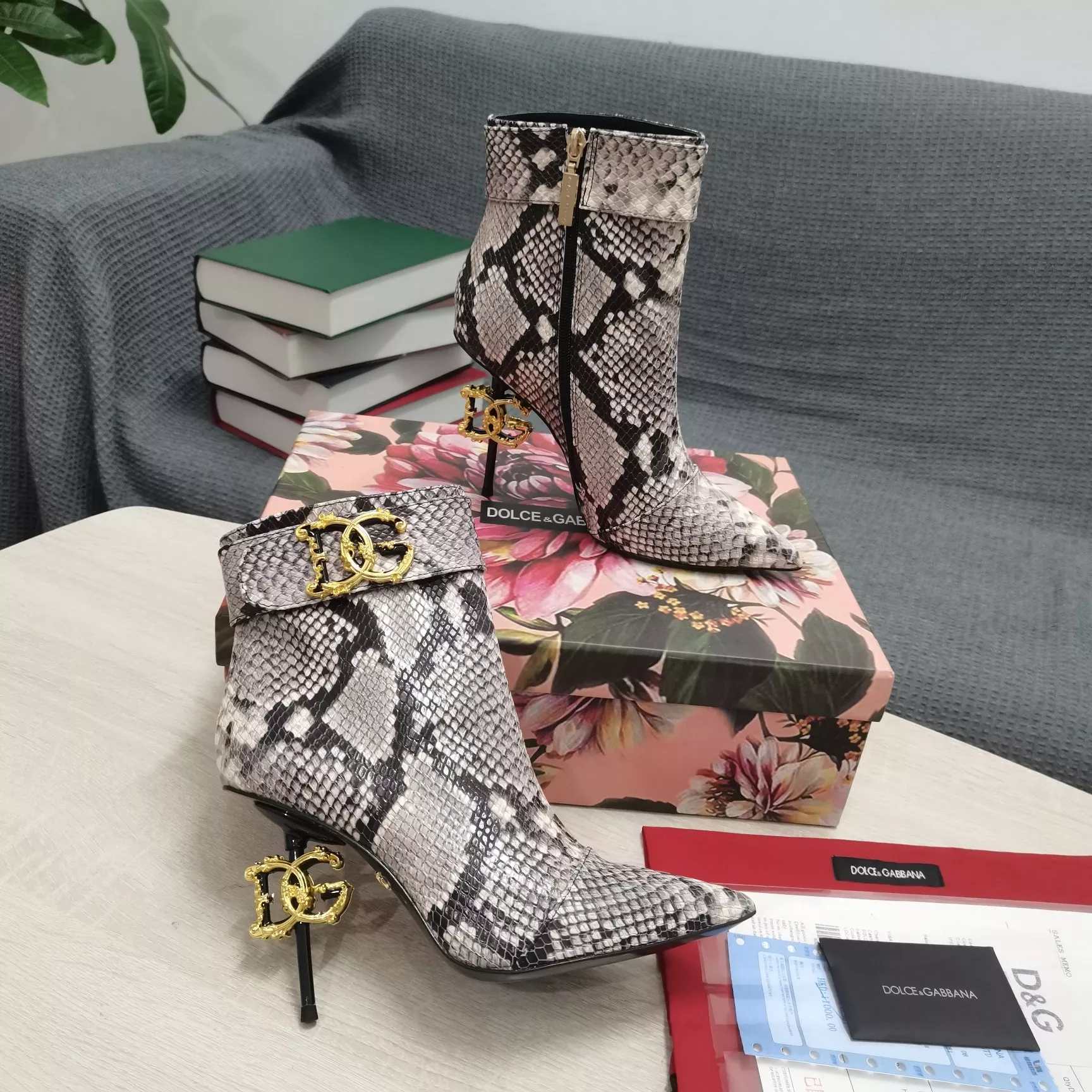 GoodFit 8215 Dolce & Gabbana D&G Boots For Women