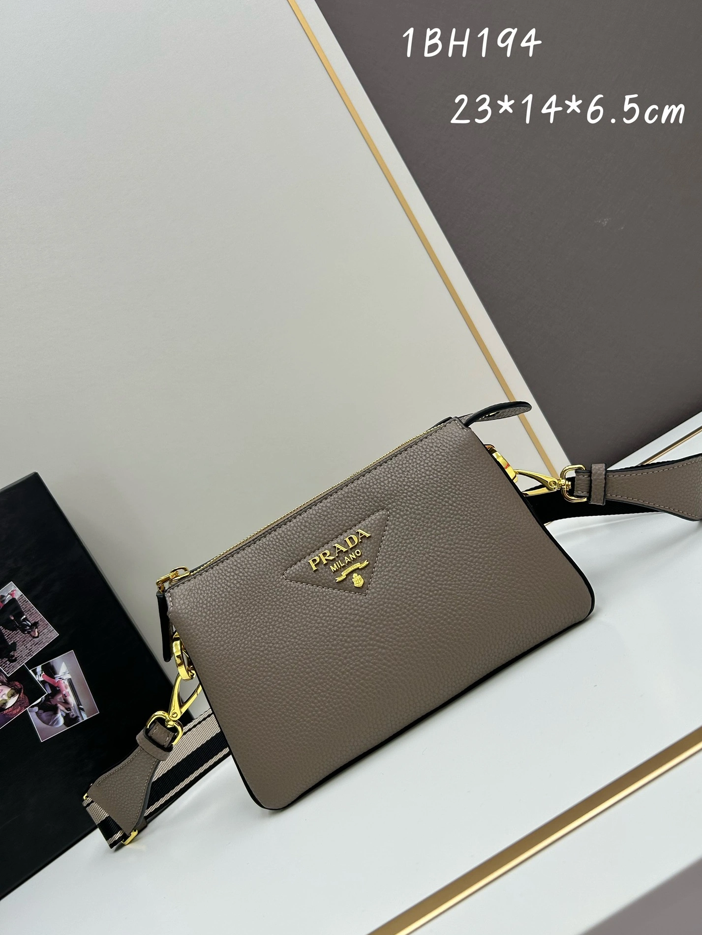 GoodFit 8245 Prada AAA Quality Messenger Bags For Women