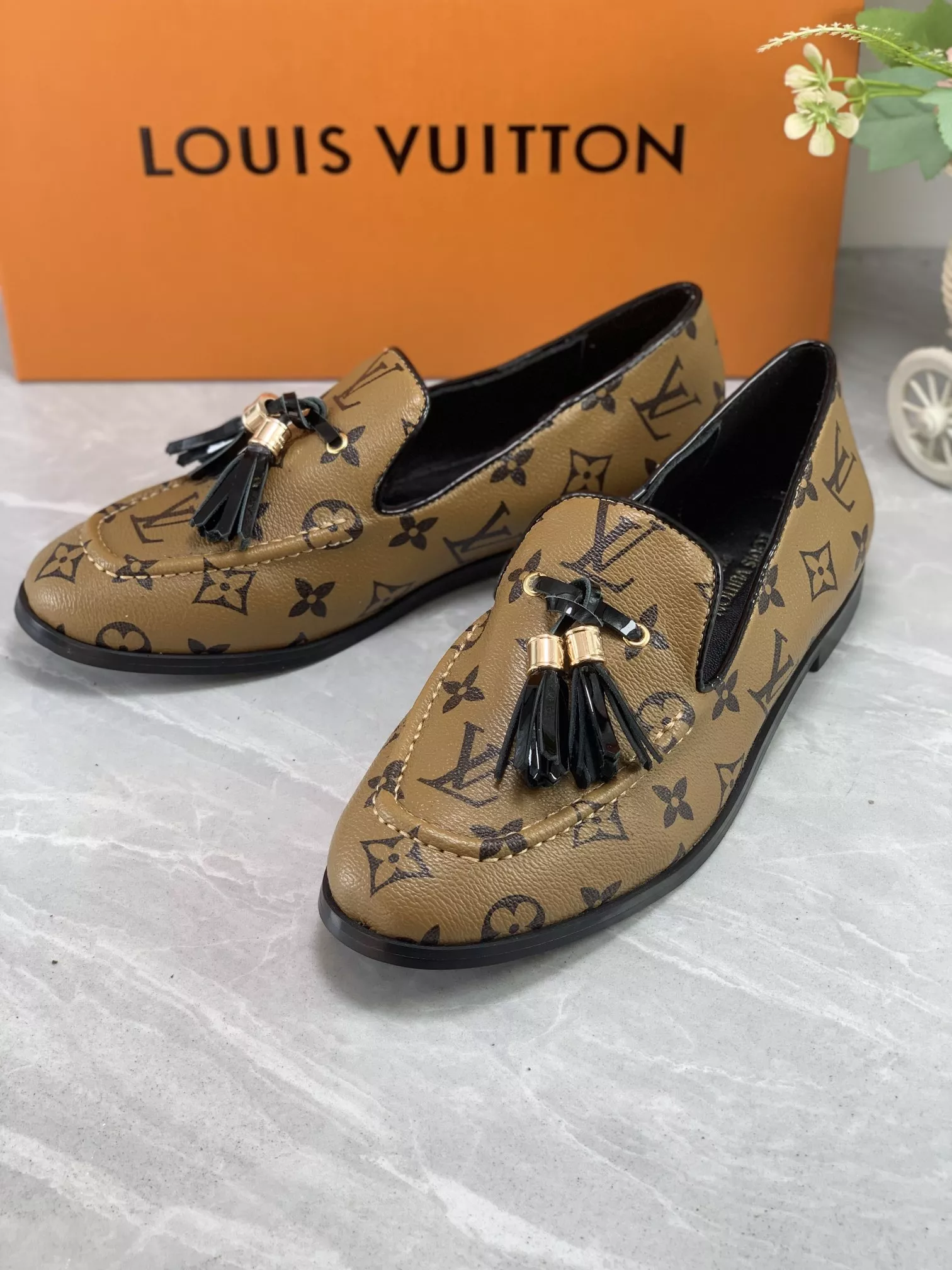 GoodFit 8718 Louis Vuitton LV Oxfords Shoes For Women
