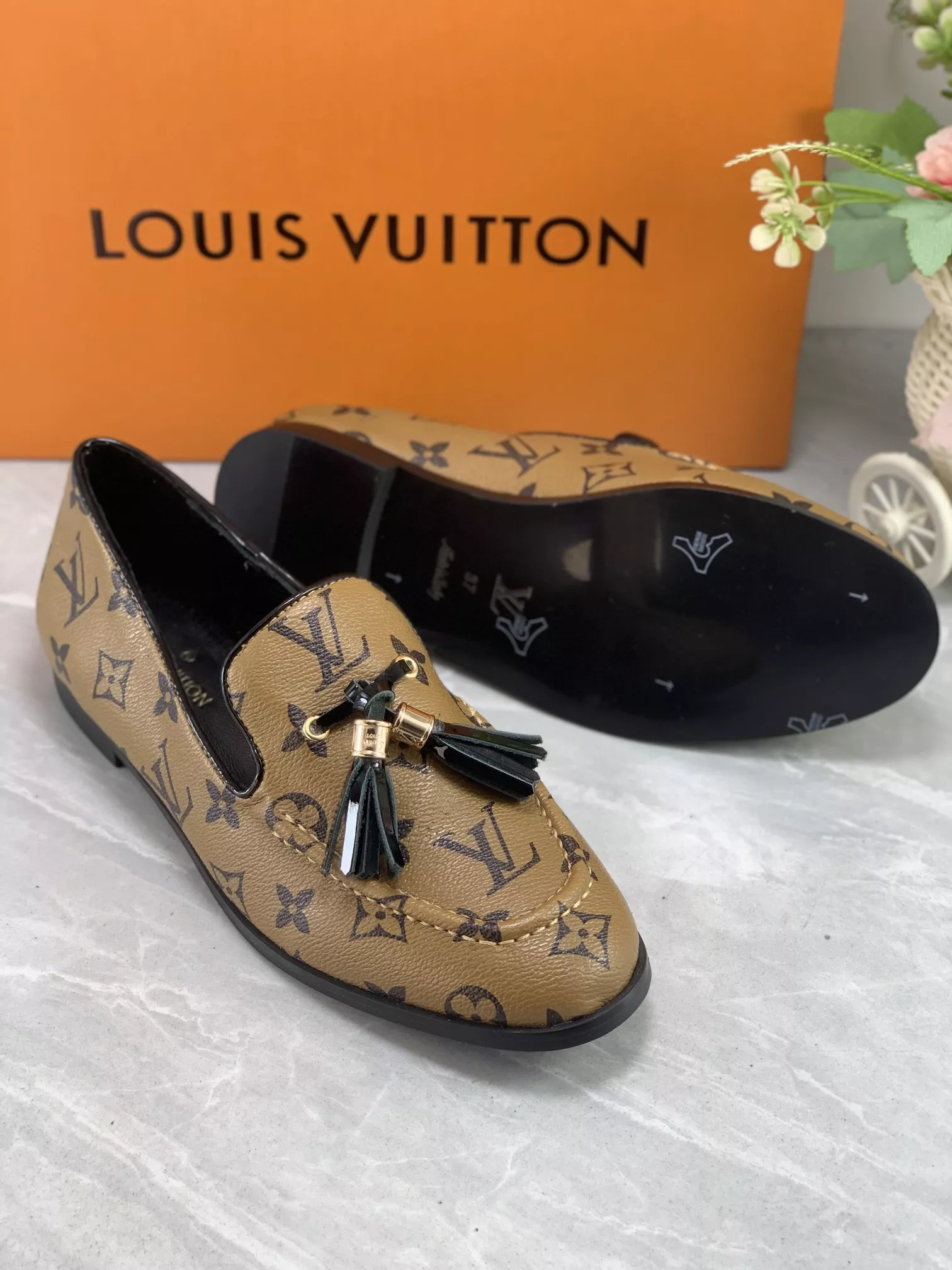 GoodFit 8718 Louis Vuitton LV Oxfords Shoes For Women