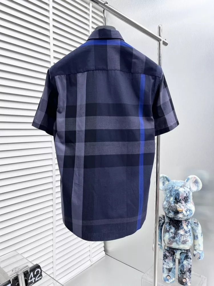 GoodFit 8782 Burberry Shirts Short Sleeved For Men