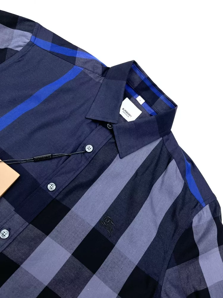 GoodFit 8782 Burberry Shirts Short Sleeved For Men