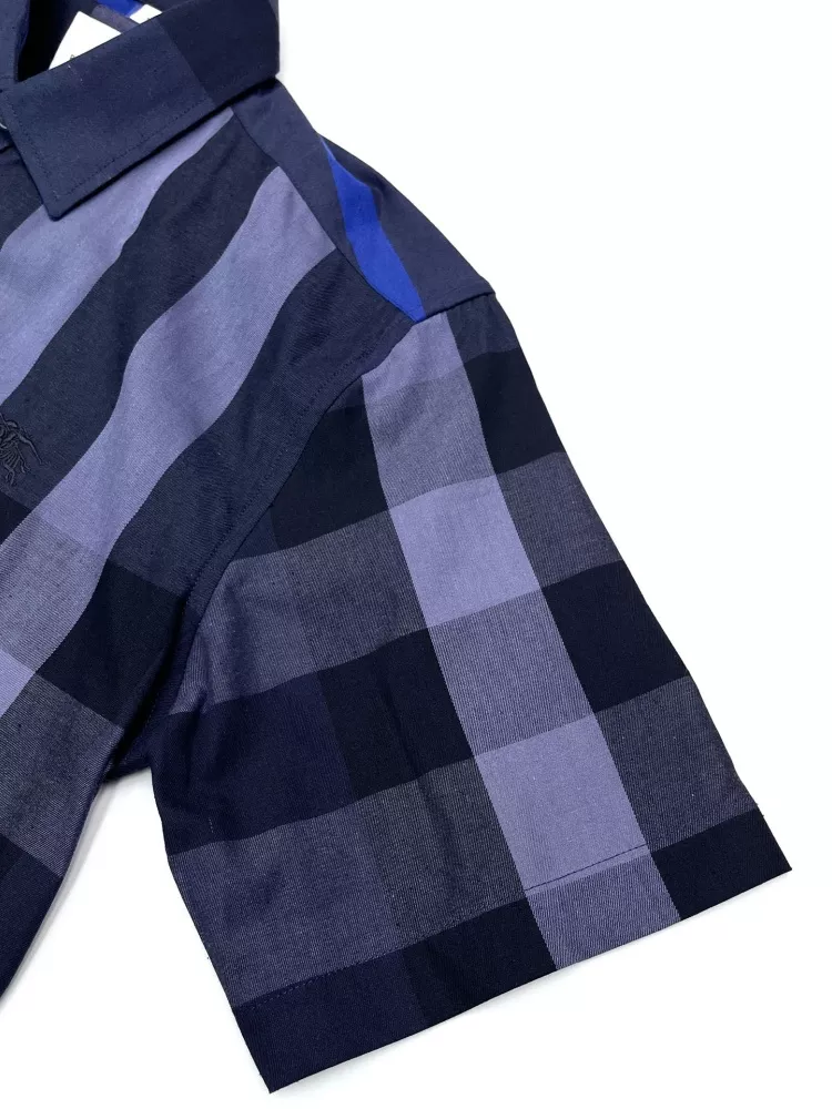 GoodFit 8782 Burberry Shirts Short Sleeved For Men