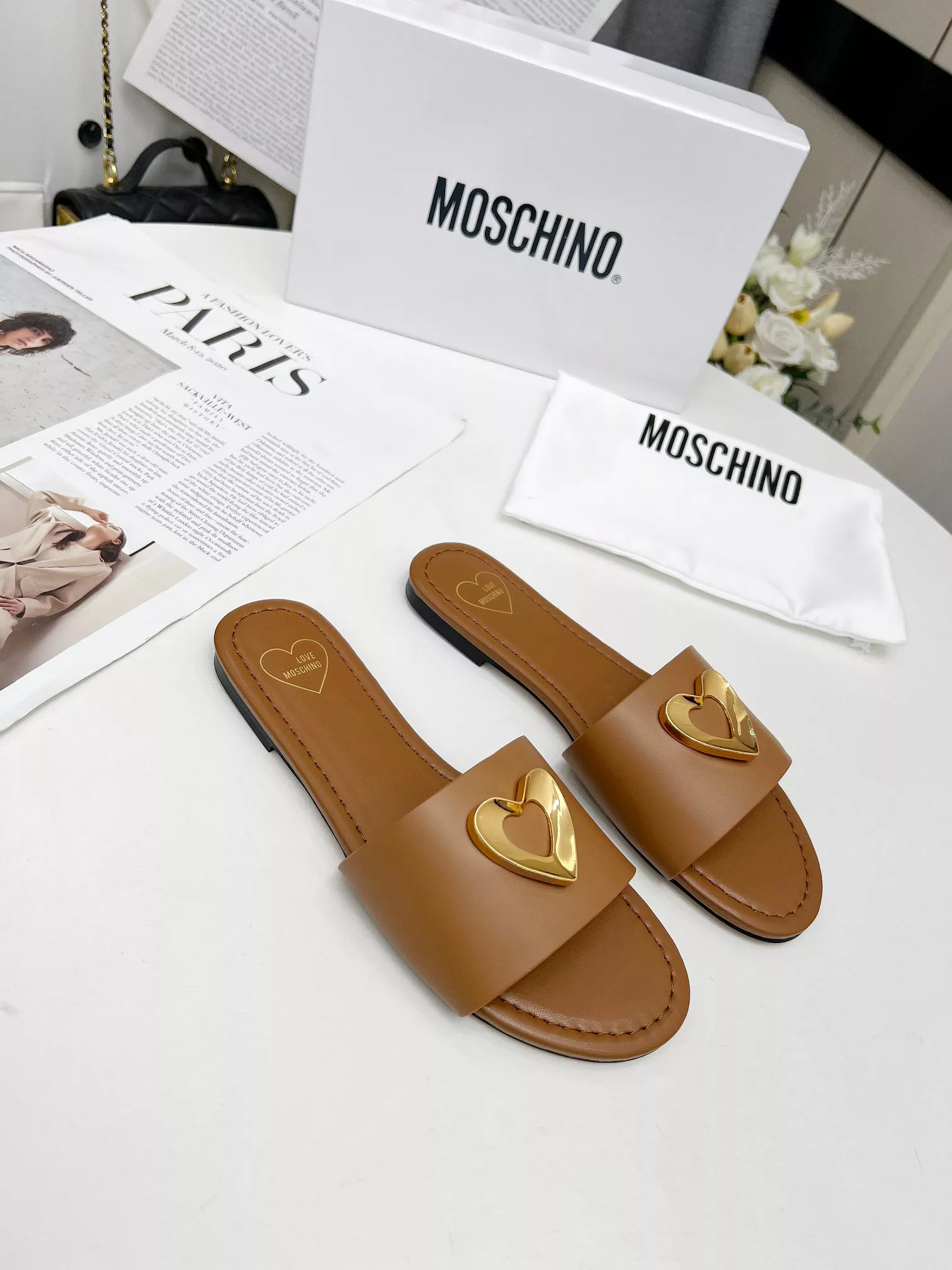 GoodFit 8970 Moschino Slippers For Women