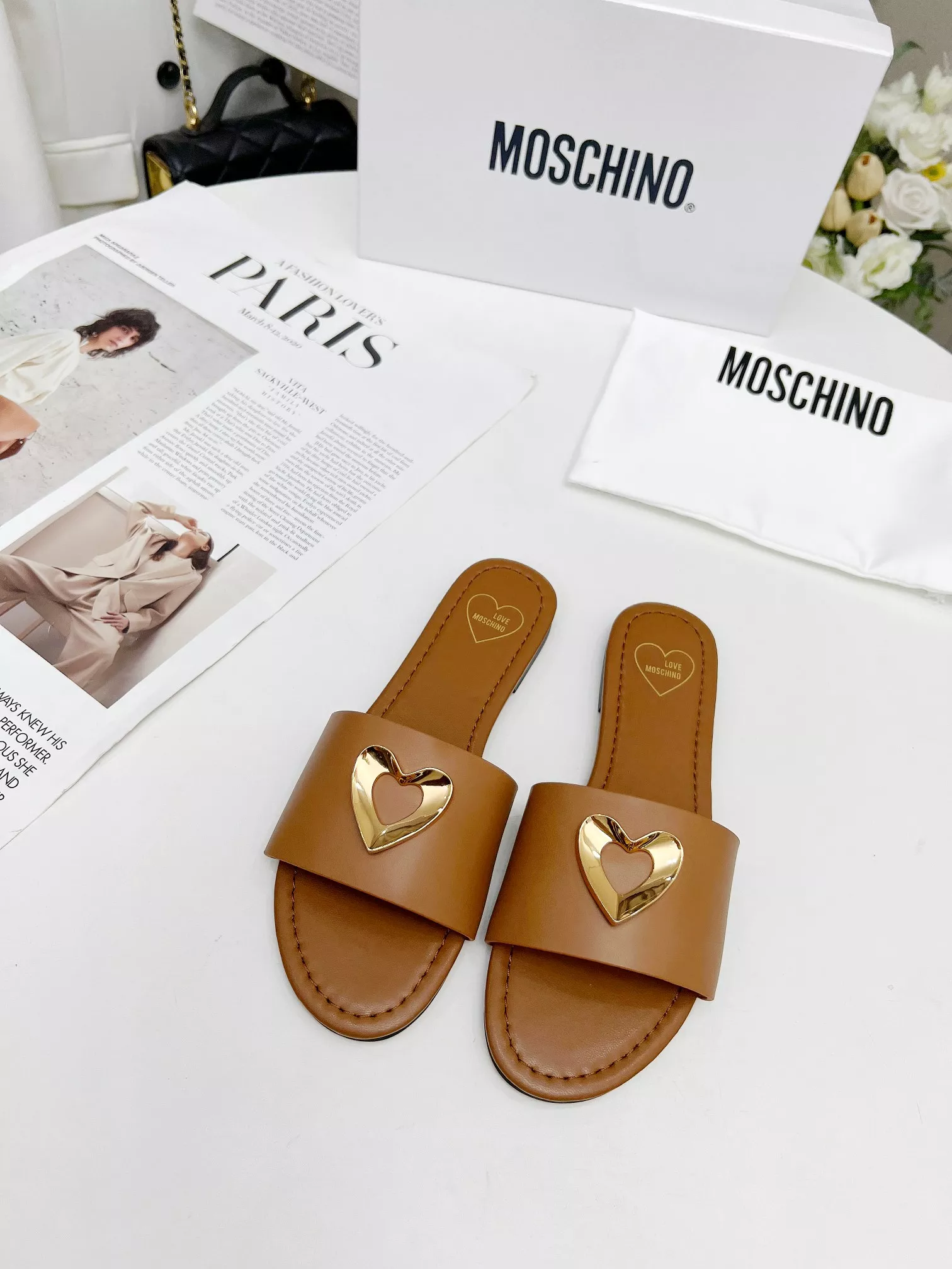 GoodFit 8970 Moschino Slippers For Women