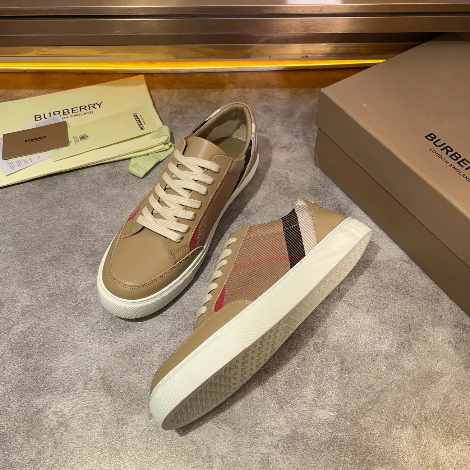 GoodFit 9021 Burberry Casual Shoes For Men