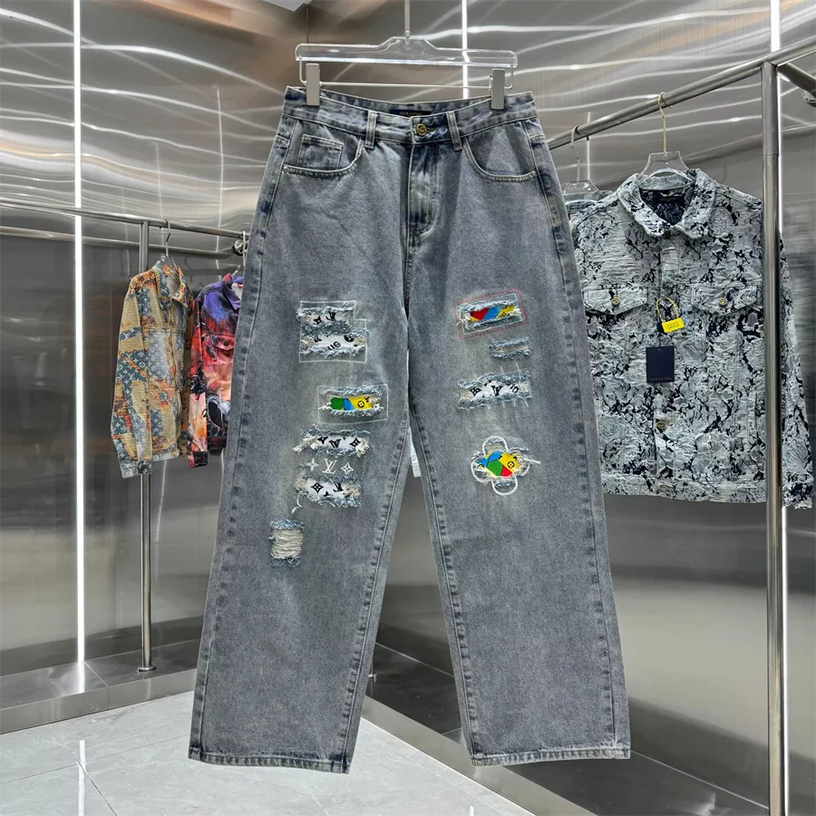 GoodFit 9081 Louis Vuitton LV Jeans For Men