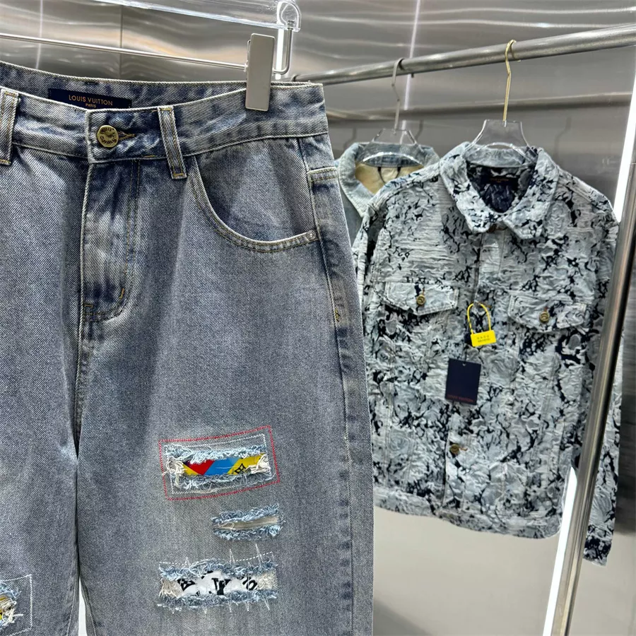 GoodFit 9081 Louis Vuitton LV Jeans For Men