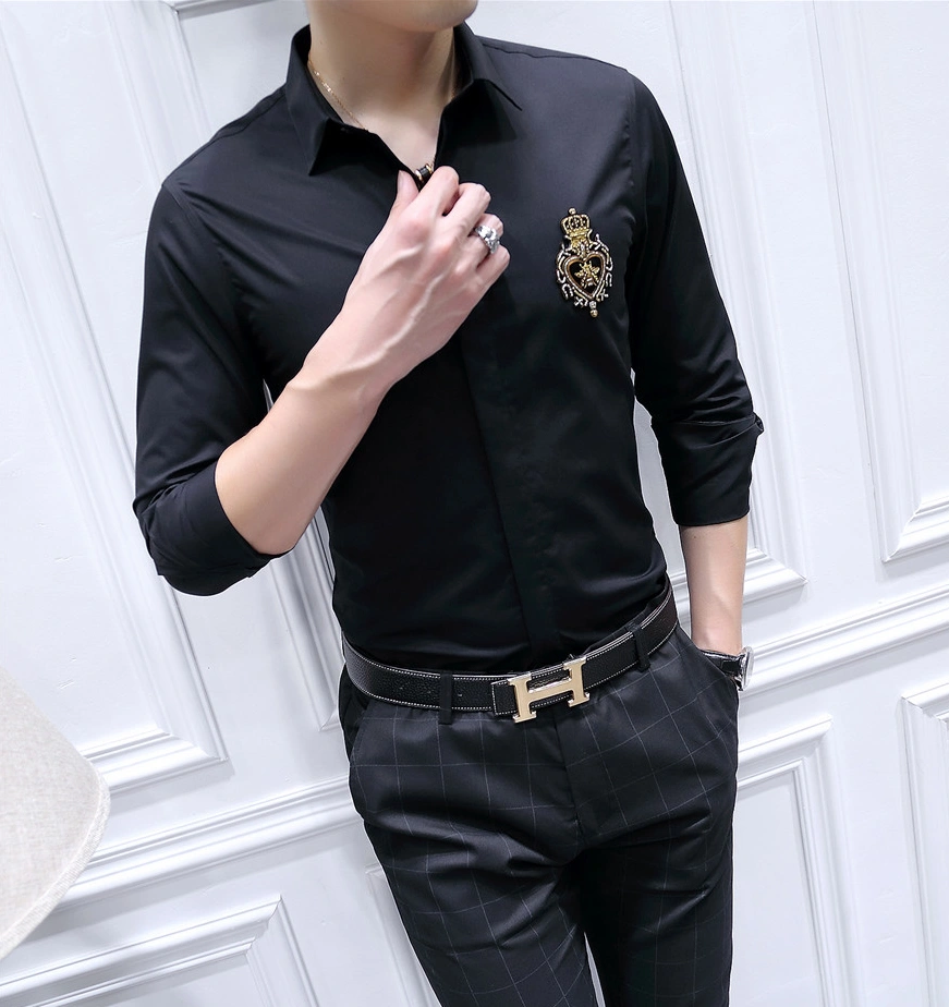 GoodFit 9587 Dolce & Gabbana Shirts Long Sleeved For Men